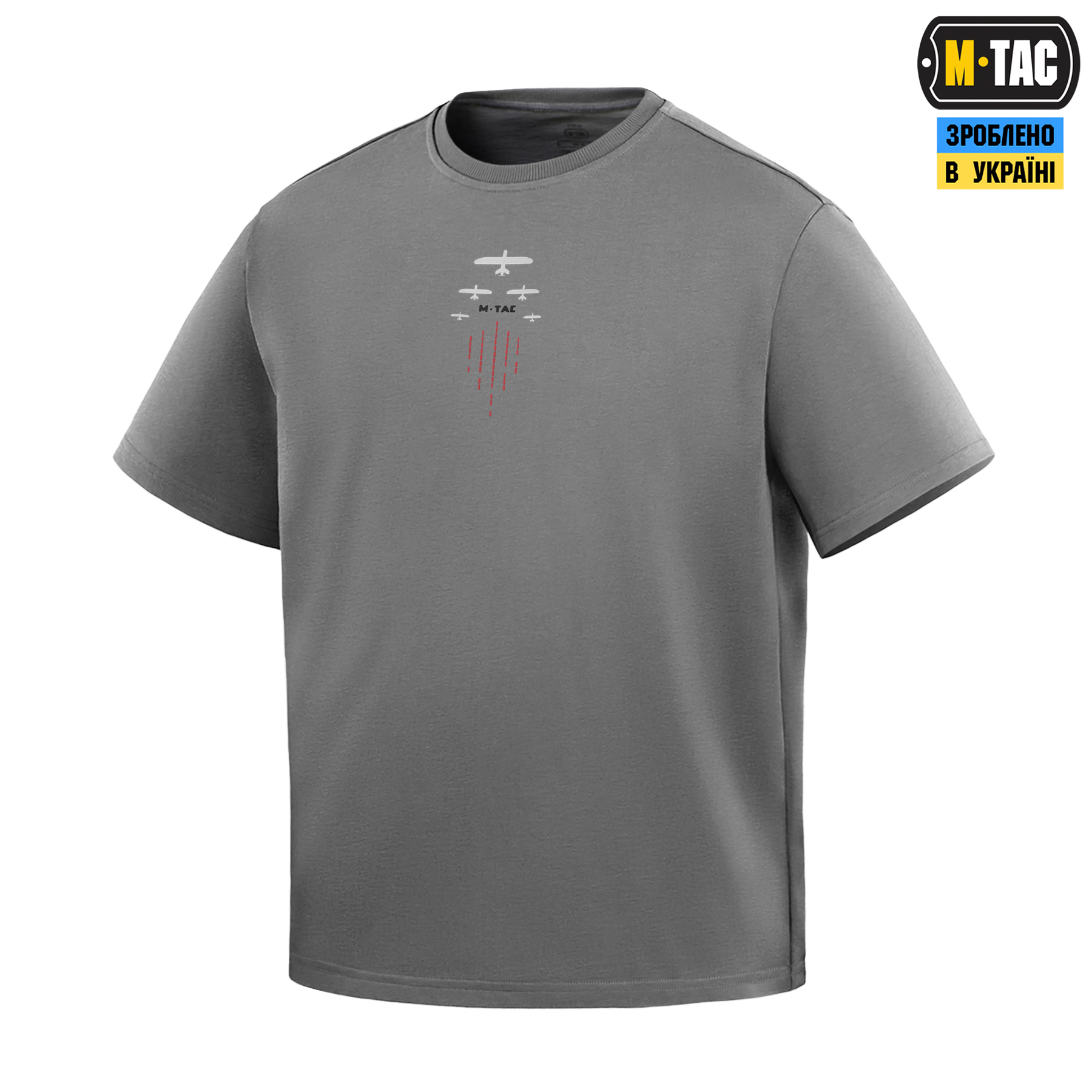 M-Tac футболка Leleka Cotton Hard Light Grey — 3
