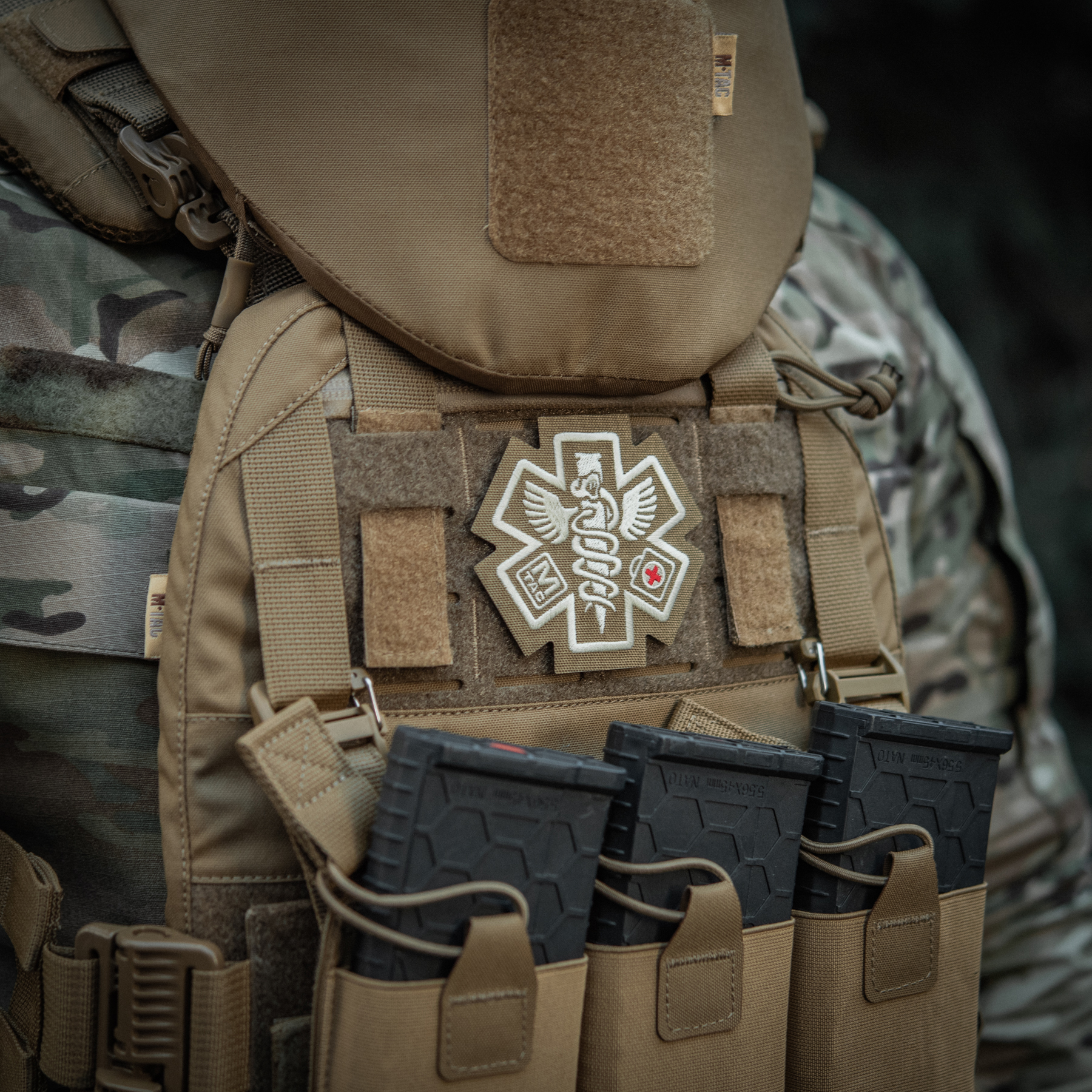 M-Tac нашивка Paramedic (вышивка) Coyote — 5