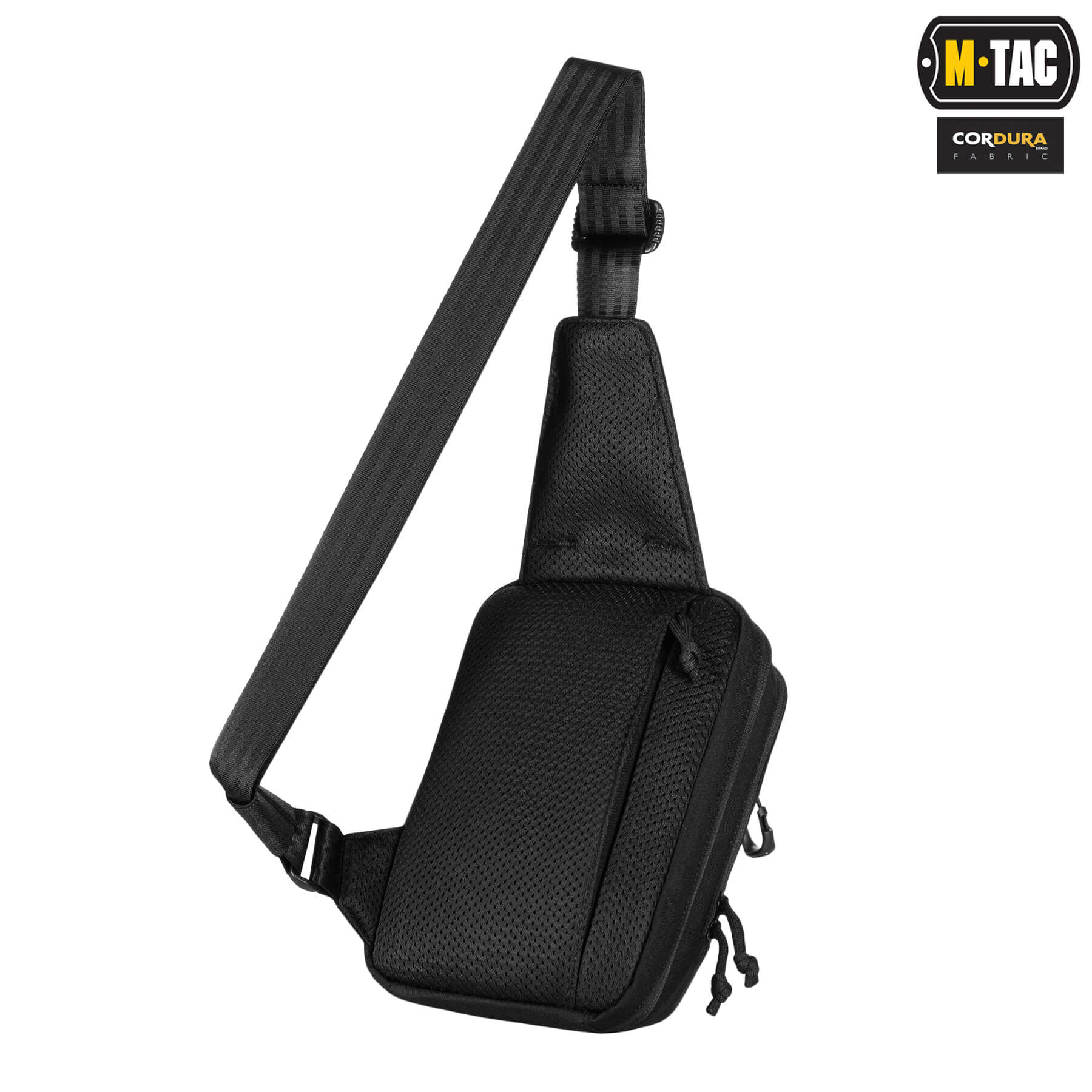 M-Tac сумка Sling Pistol Bag Hex с липучкой Black — 4