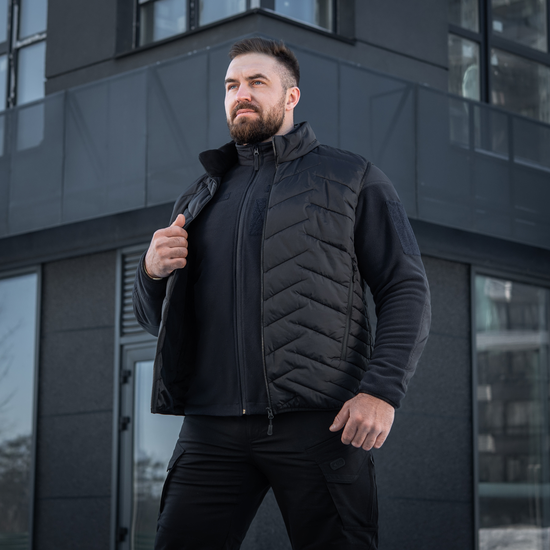 M-Tac куртка Combat Fleece Polartec Jacket Dark Navy Blue — 27