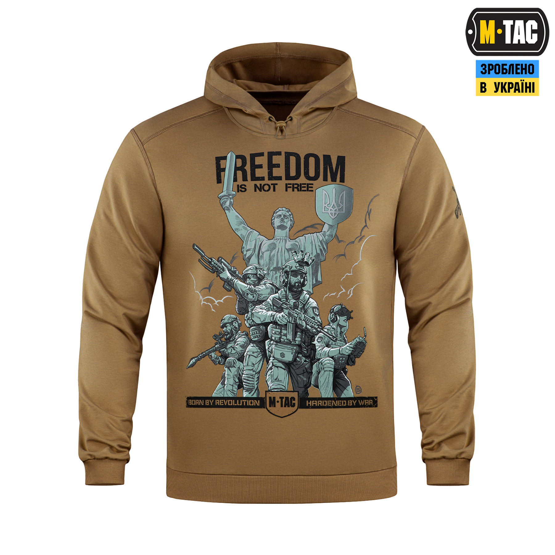 M-Tac кофта Hoodie Freedom Coyote Brown — 3