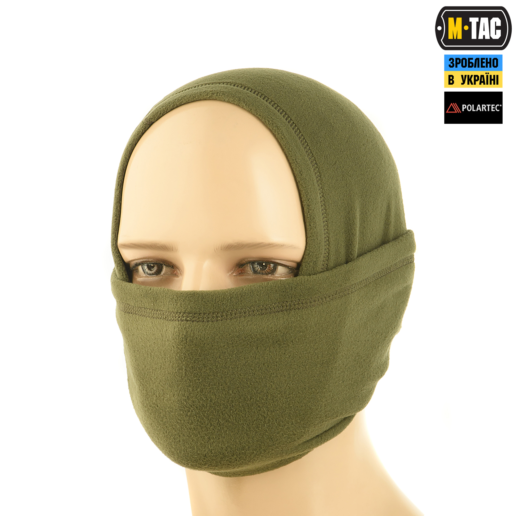 M-Tac шарф-труба длинный Polartec Army Olive — 4