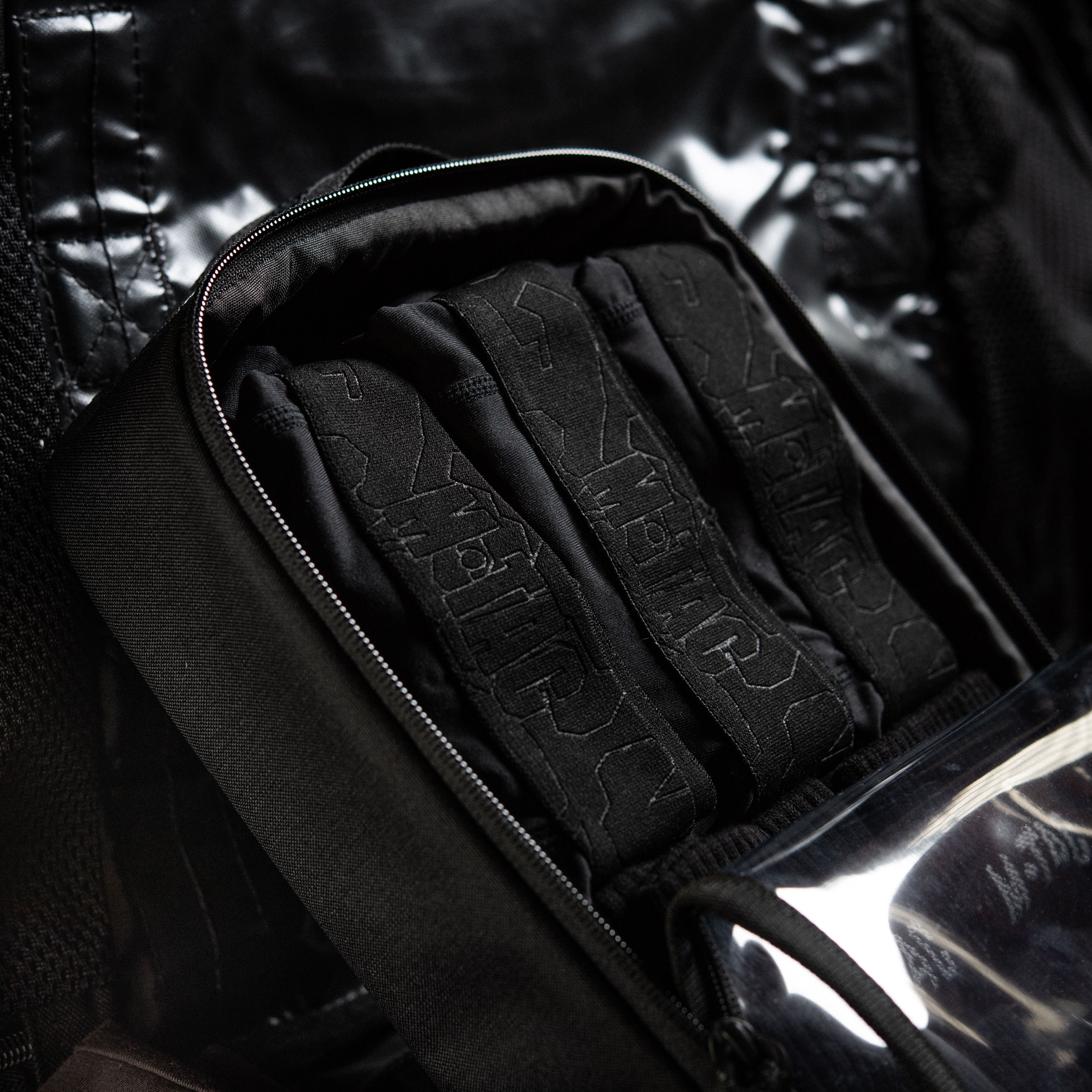 M-Tac органайзер утилитарный прозрачный Elite Large (30х19 см) Black — 9