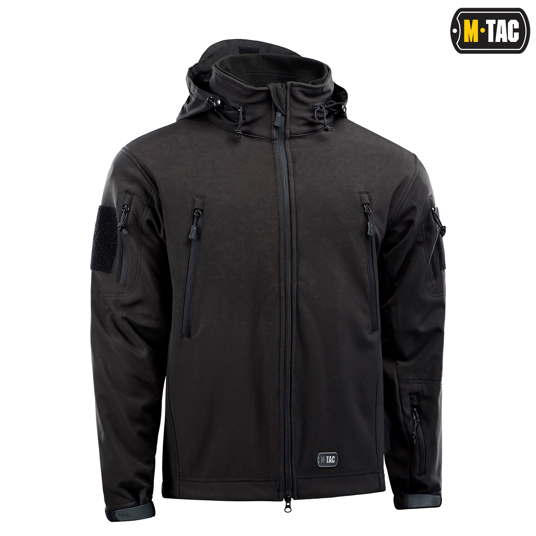 M-Tac куртка Soft Shell с подстежкой Black — 4
