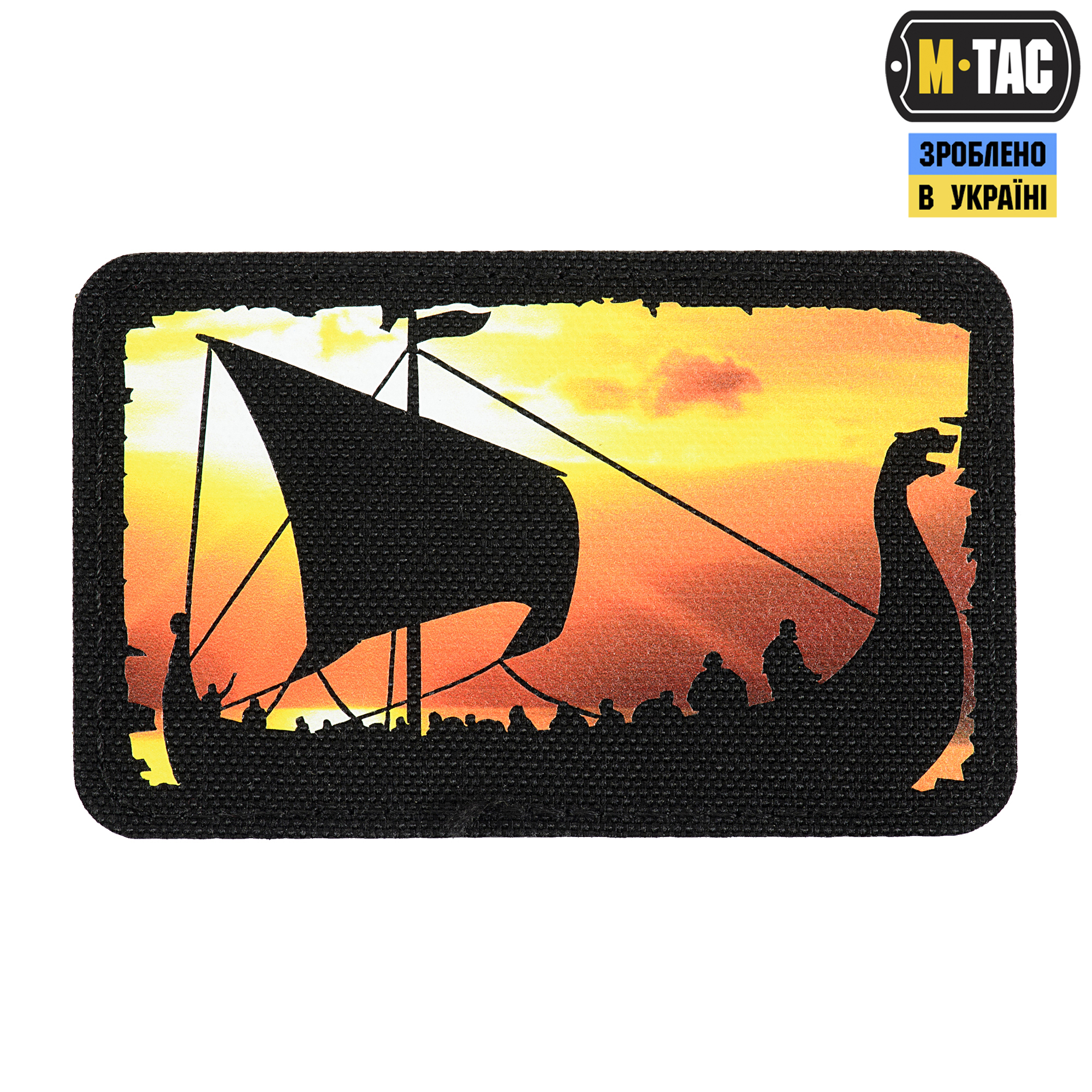 M-Tac нашивка Expedition (80х50 мм) Black — 2
