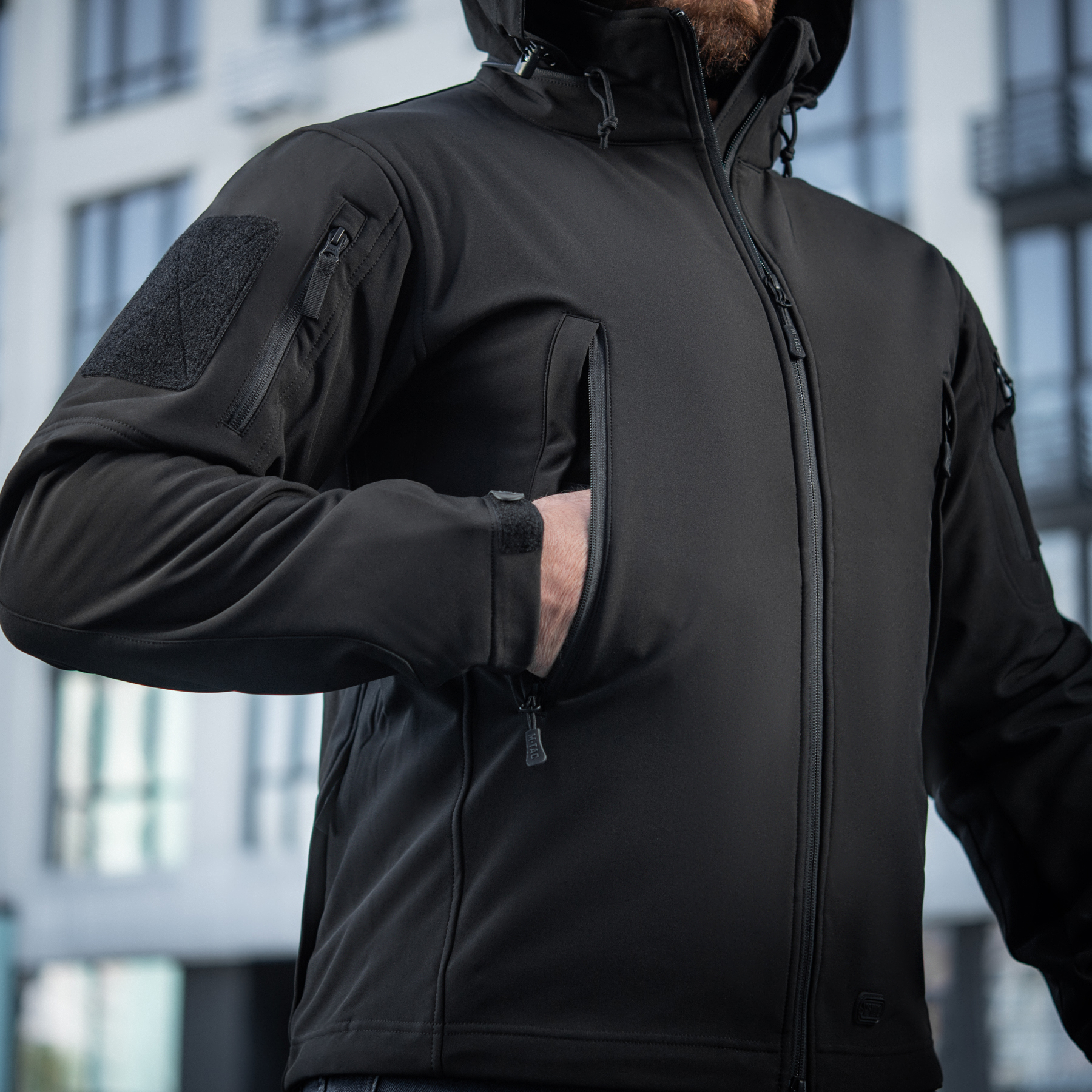 M-Tac куртка Soft Shell Black — 15