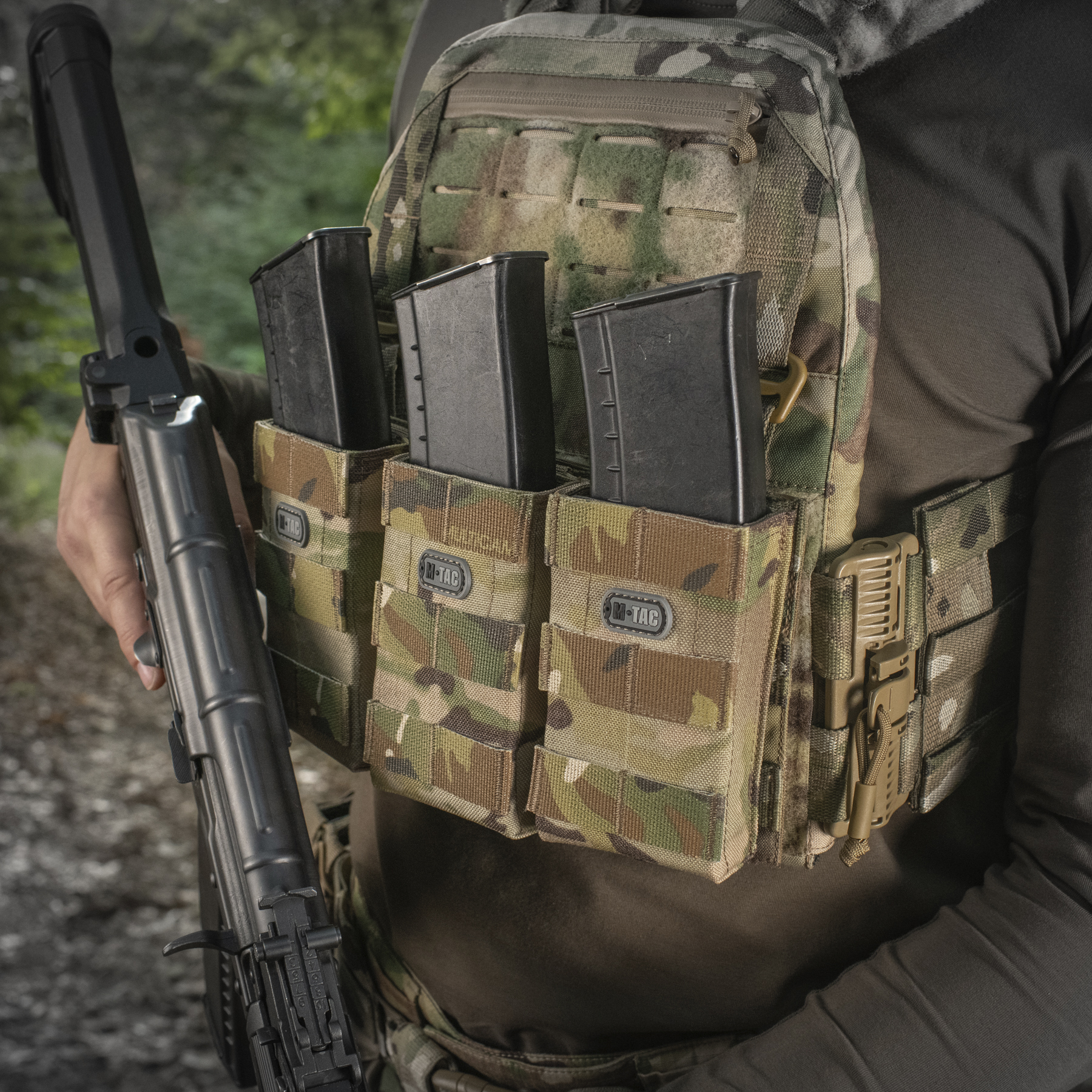 M-Tac передняя панель для плитоноски Cuirass QRS Multicam — 12