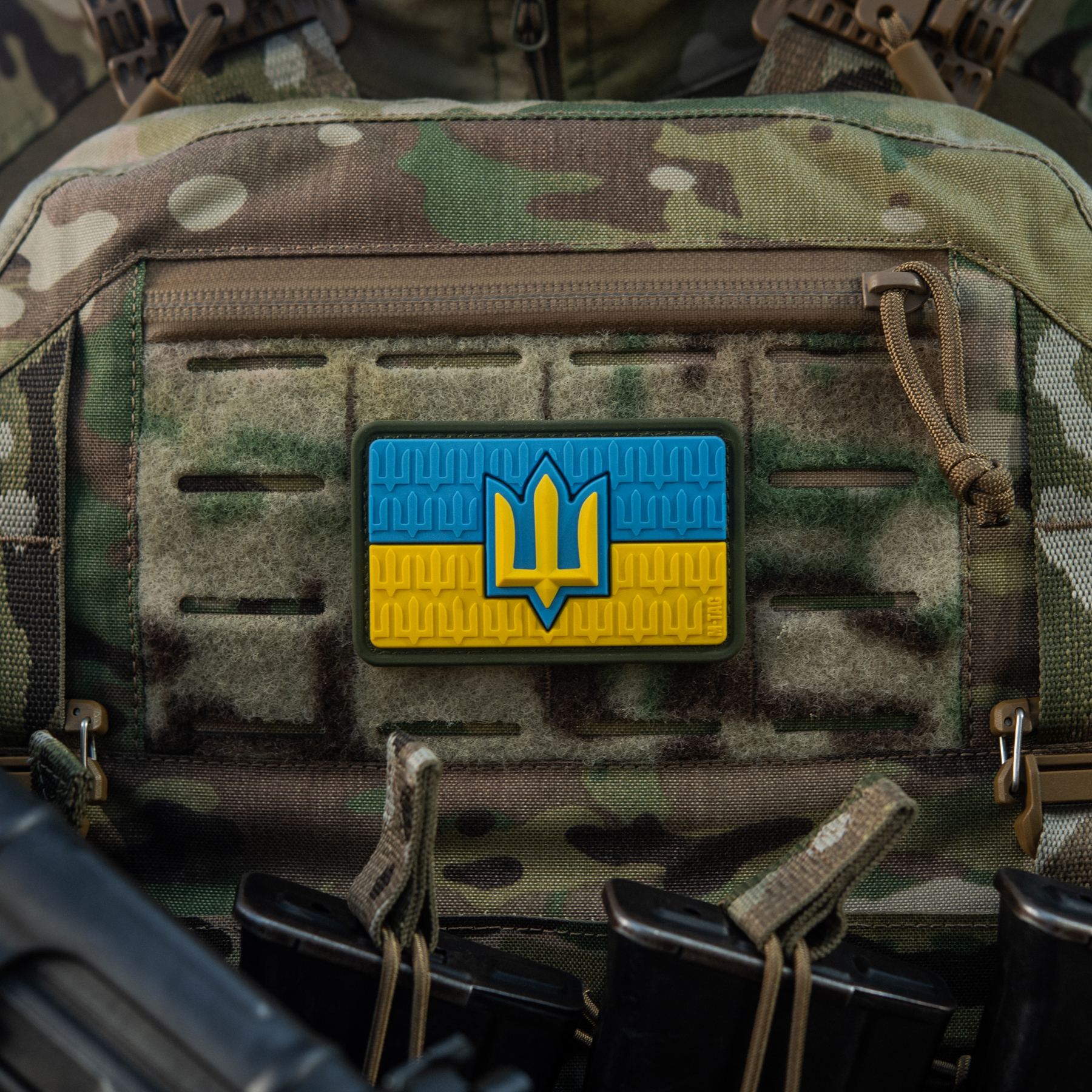 M-Tac нашивка прапор України з тризубом ЗСУ PVC full-color — 7