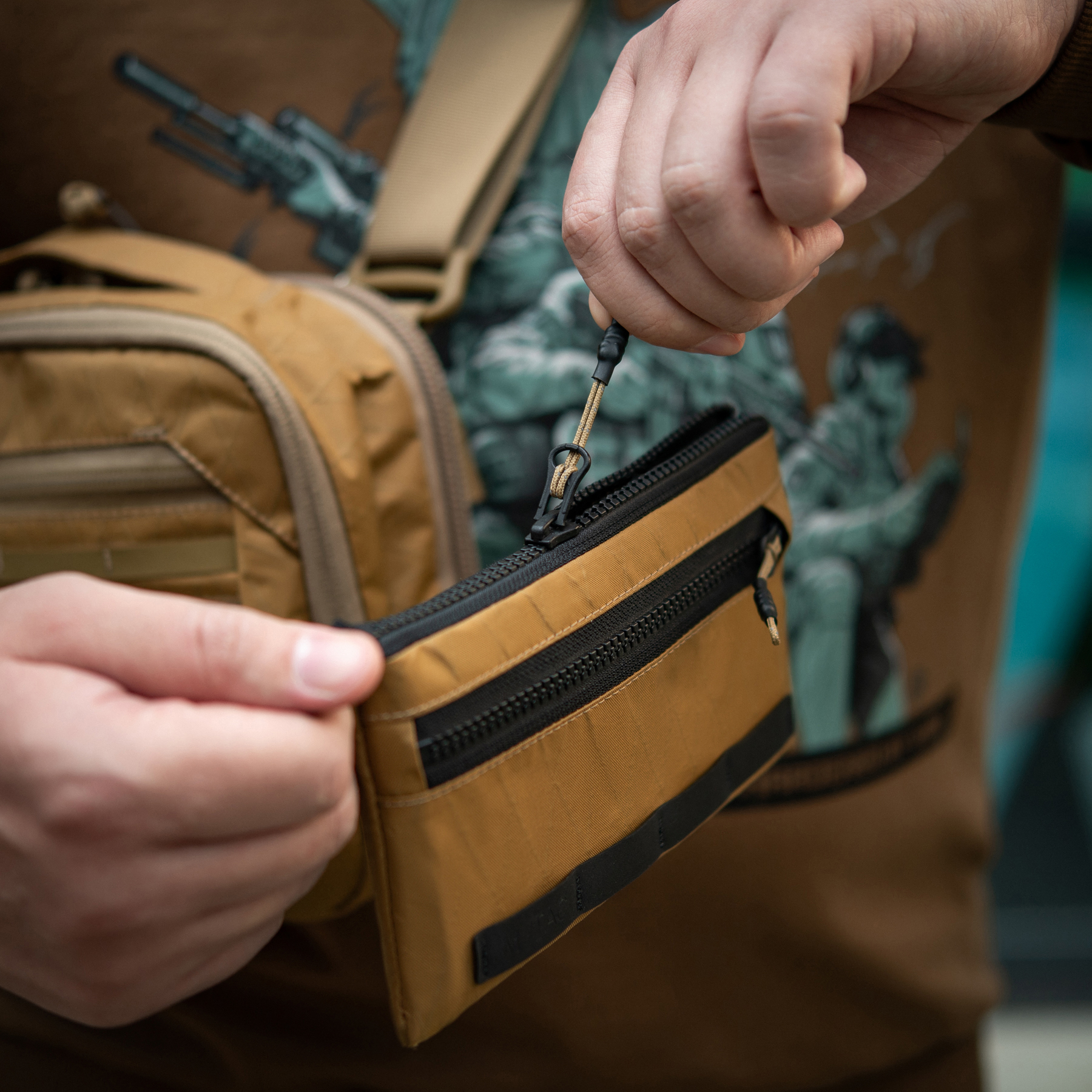 M-Tac кошелек горизонтальный X-Pac Elite Coyote — 18