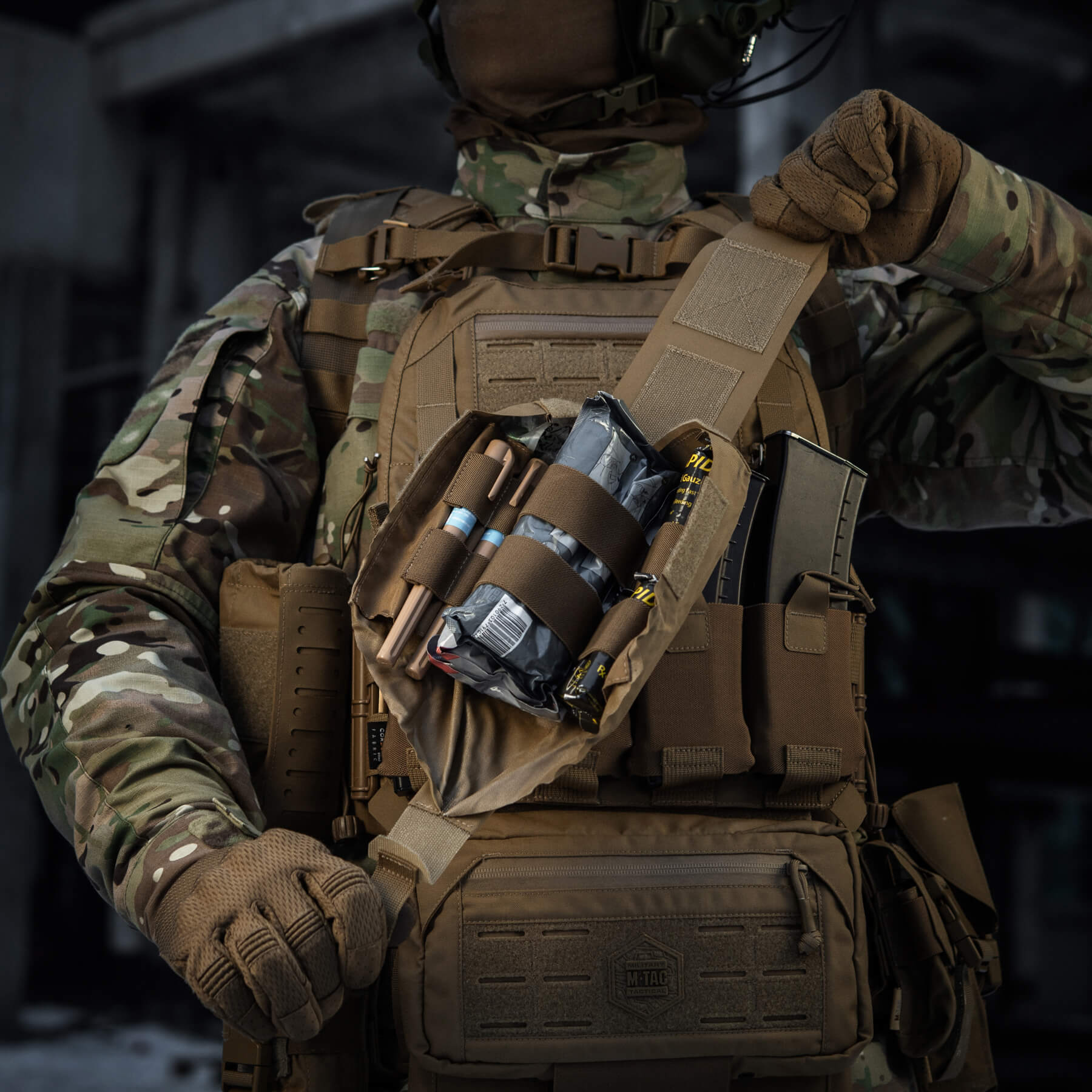 M-Tac подсумок медицинский вертикальный Small Gen.II Elite Coyote — 28