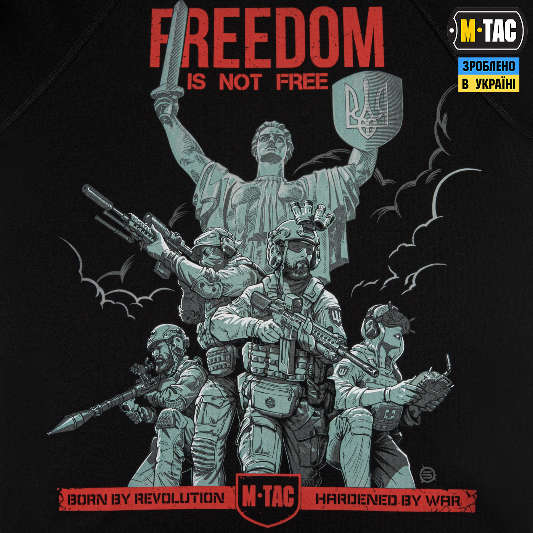 M-Tac реглан Freedom Black — 6