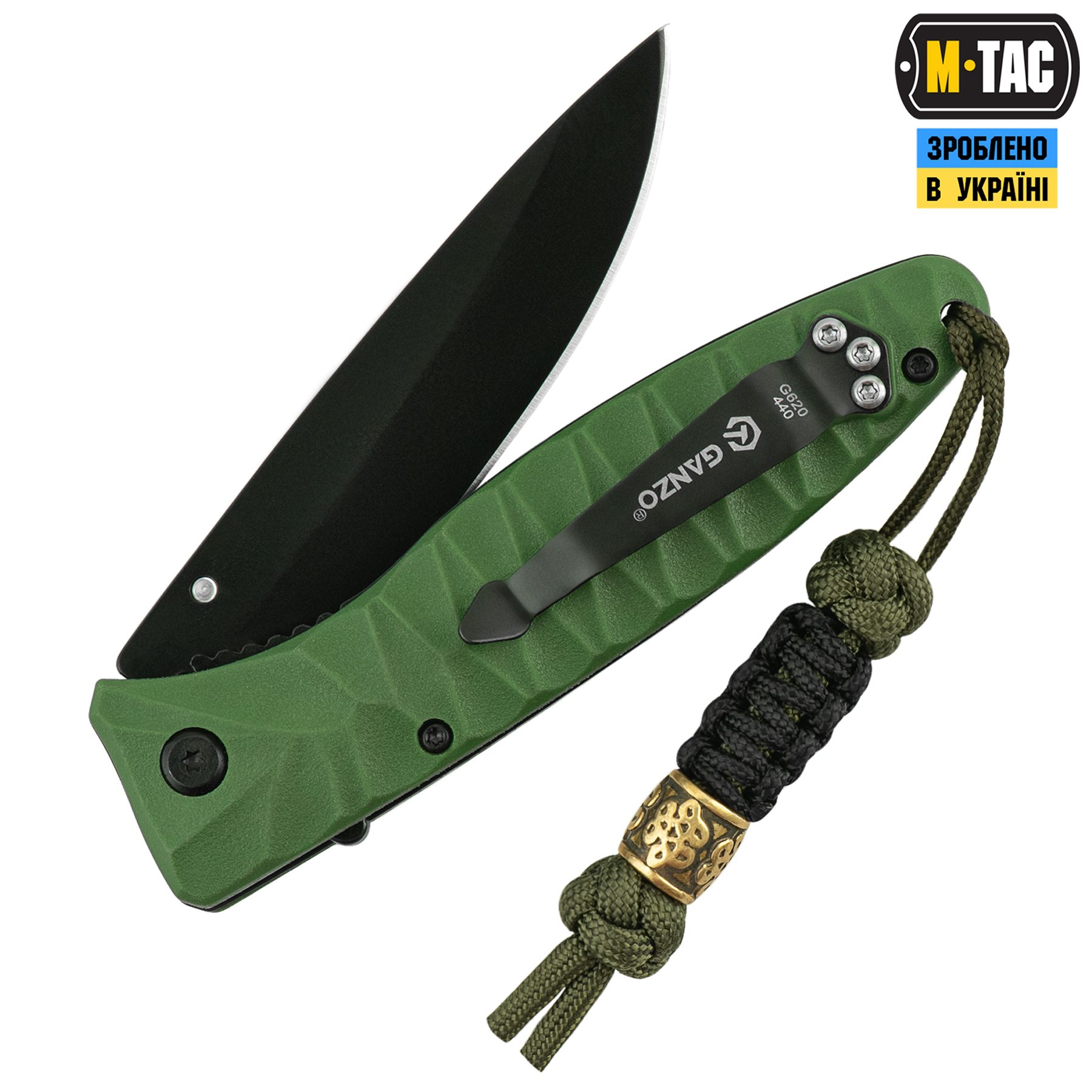 M-Tac темляк Scandinavian Small китайський узел Olive — 3