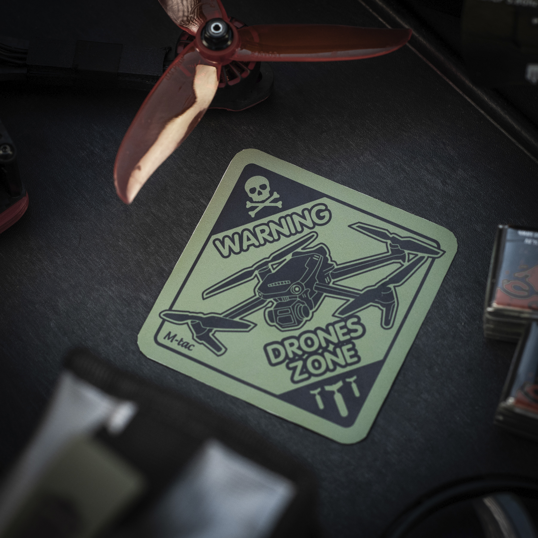 M-Tac наклейка Drones Zone Small Ranger Green — 8