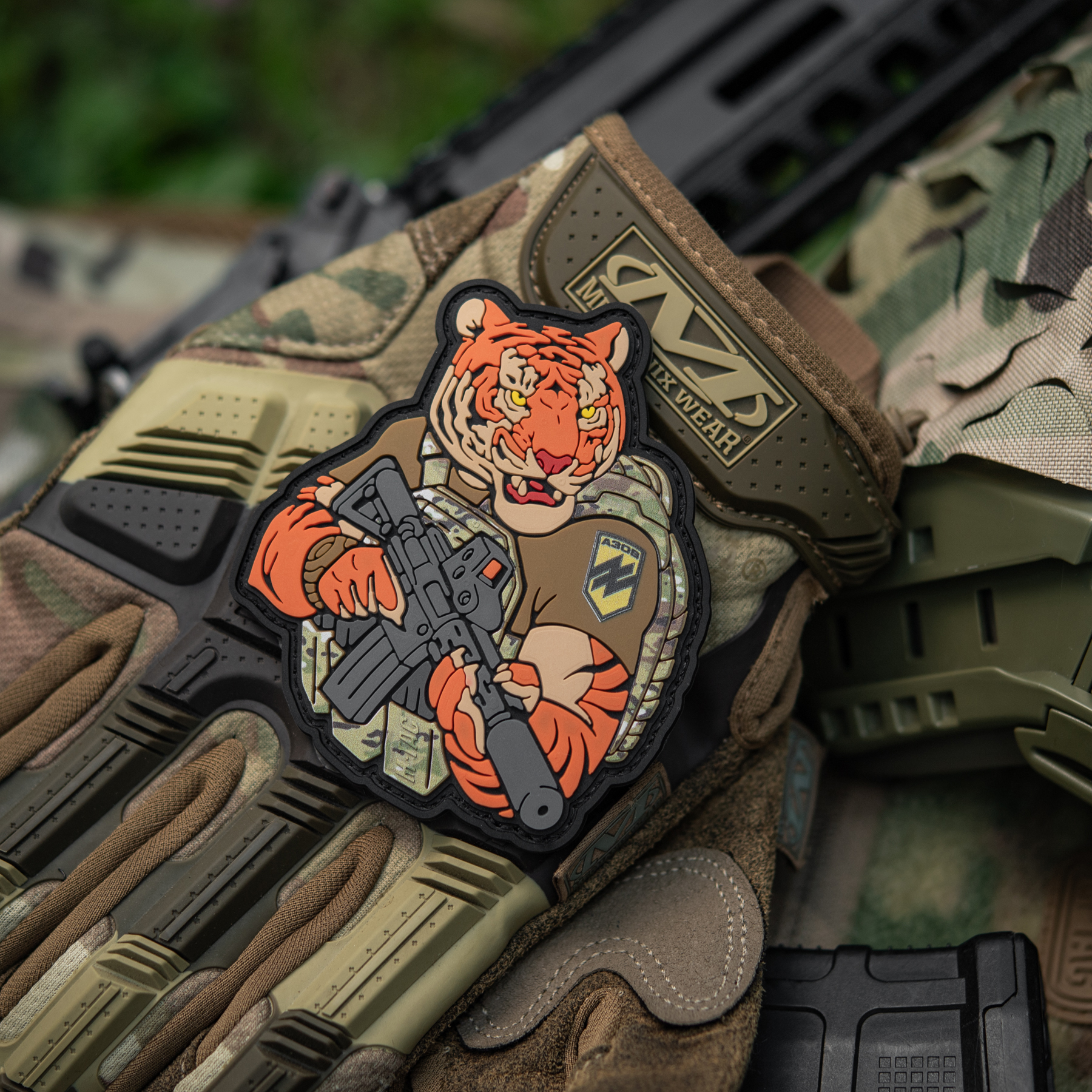 M-Tac нашивка Тигр Азов PVC — 17