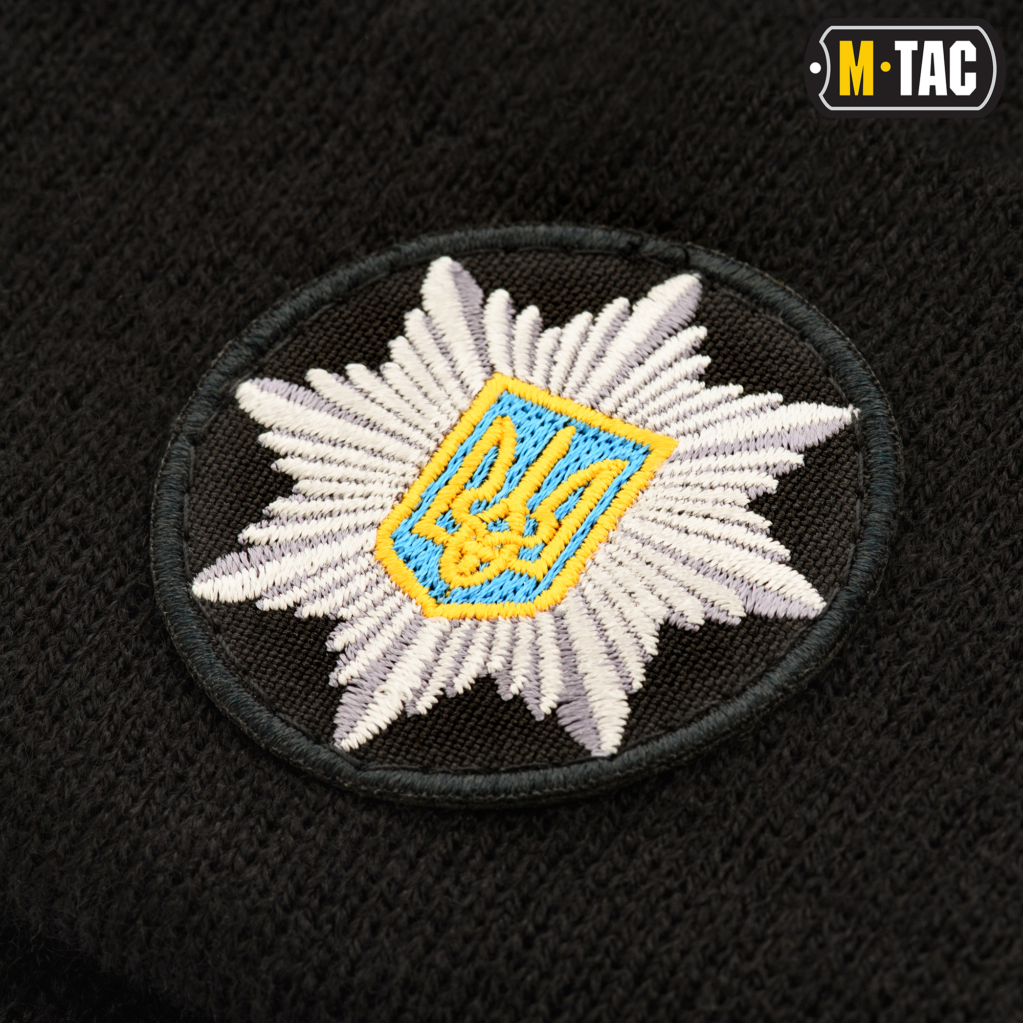 M-Tac шапка Полиция тонкая вязка 100% акрил Black — 7