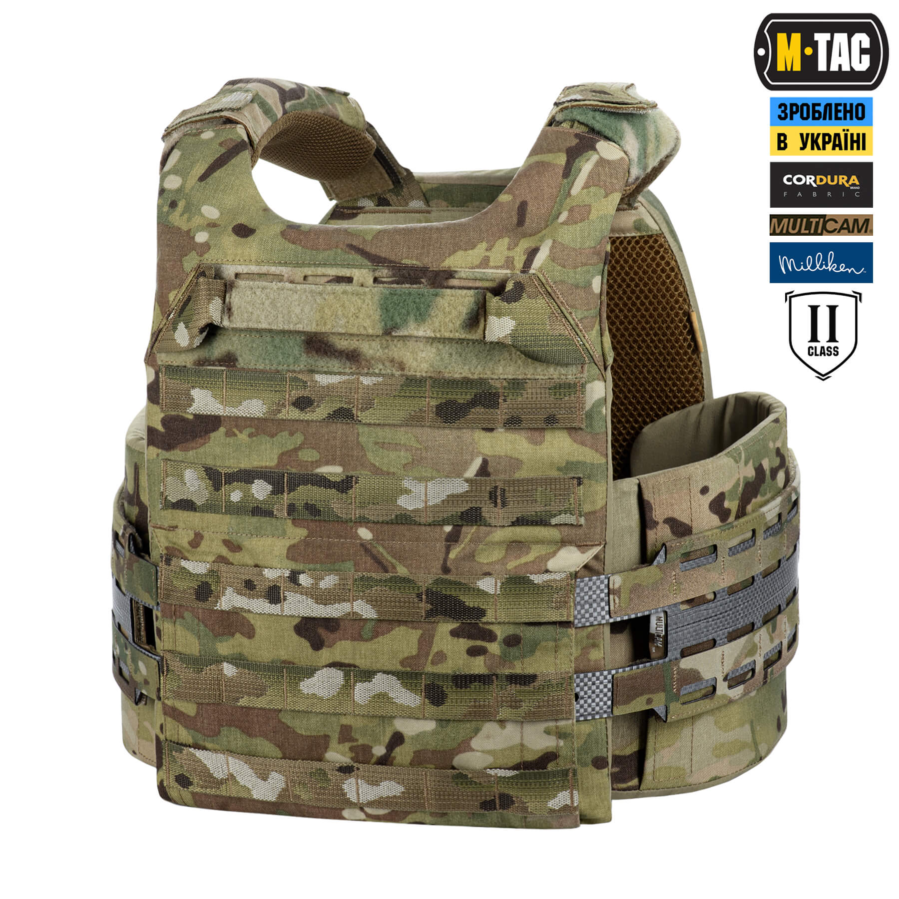 M-Tac плитоноска Cuirass Tiger Elite 2 класс защиты (размер плиты M) Multicam — 5