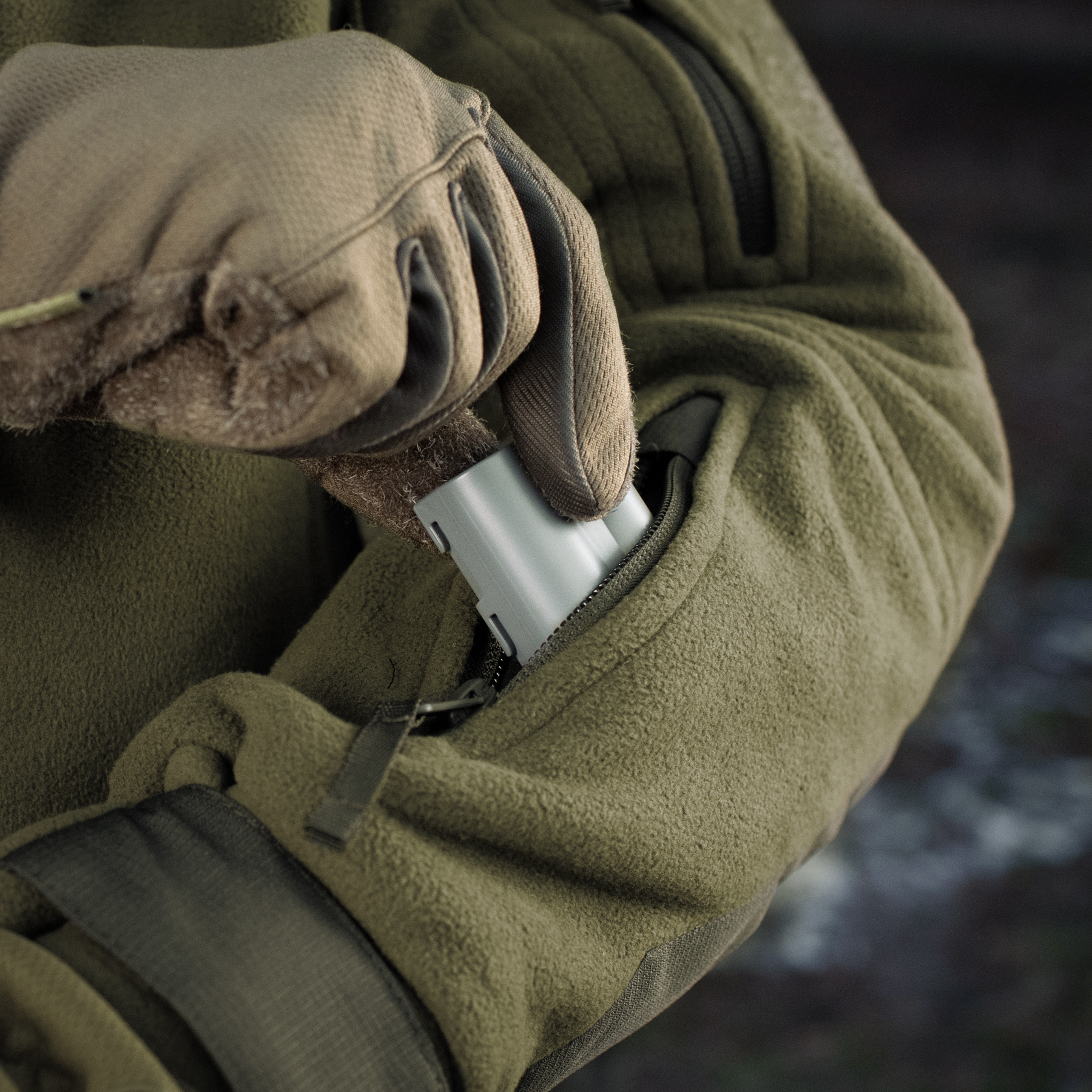 M-Tac куртка флисовая Windblock Division Gen.II Army Olive — 16