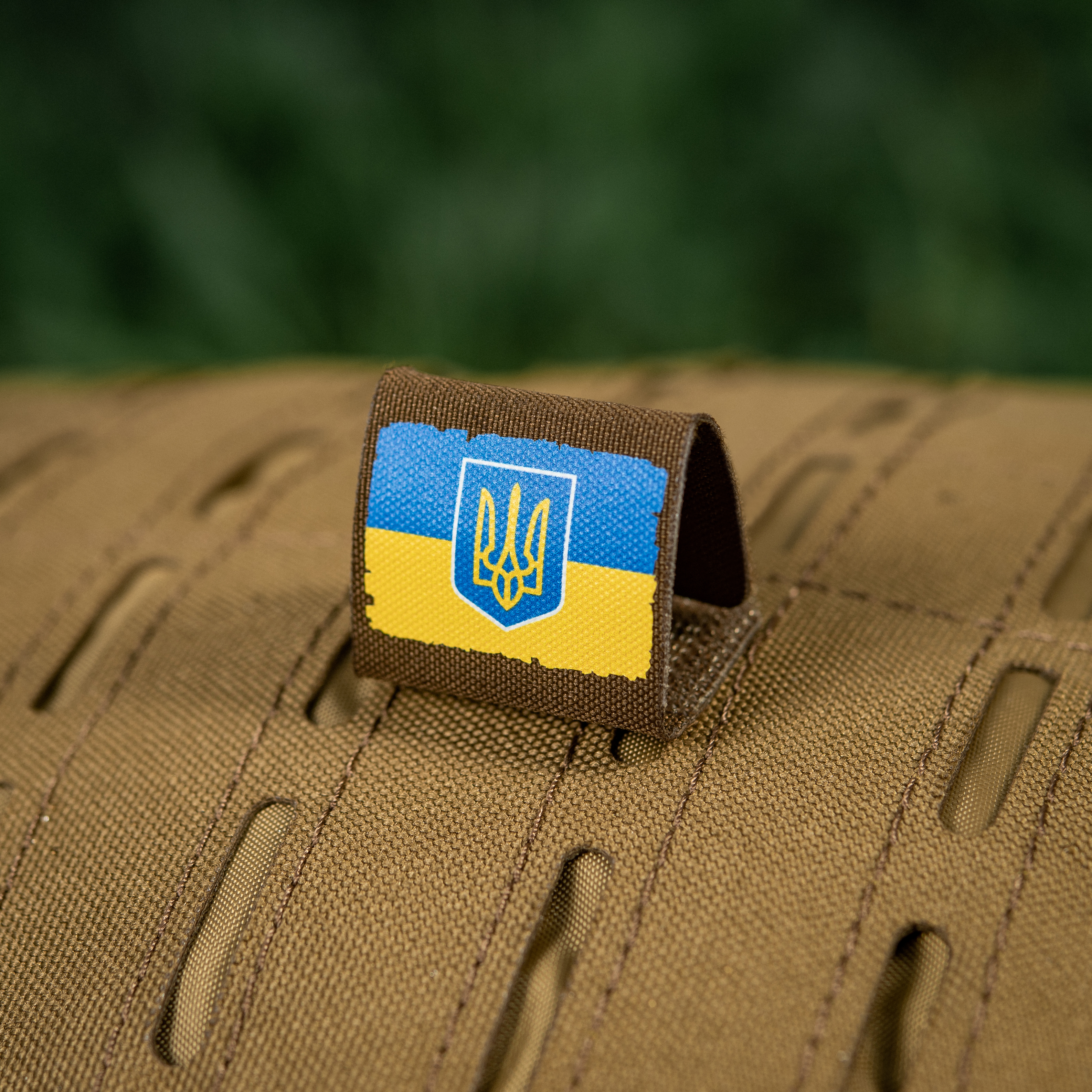M-Tac MOLLE Patch Прапор України з гербом Full Color/Coyote — 12