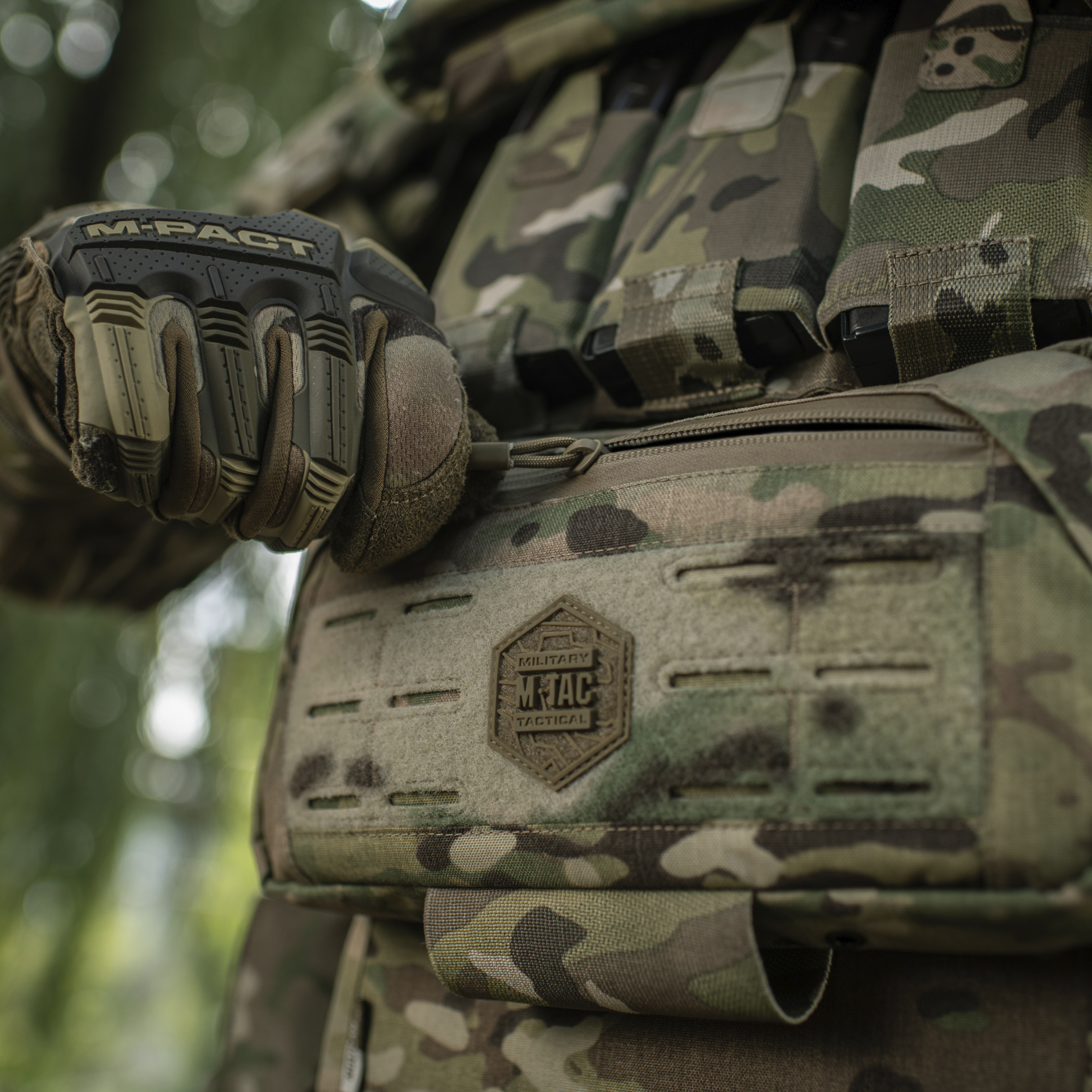 M-Tac защита живота с баллистическим пакетом 1 класс защиты (FMS) Multicam — 25