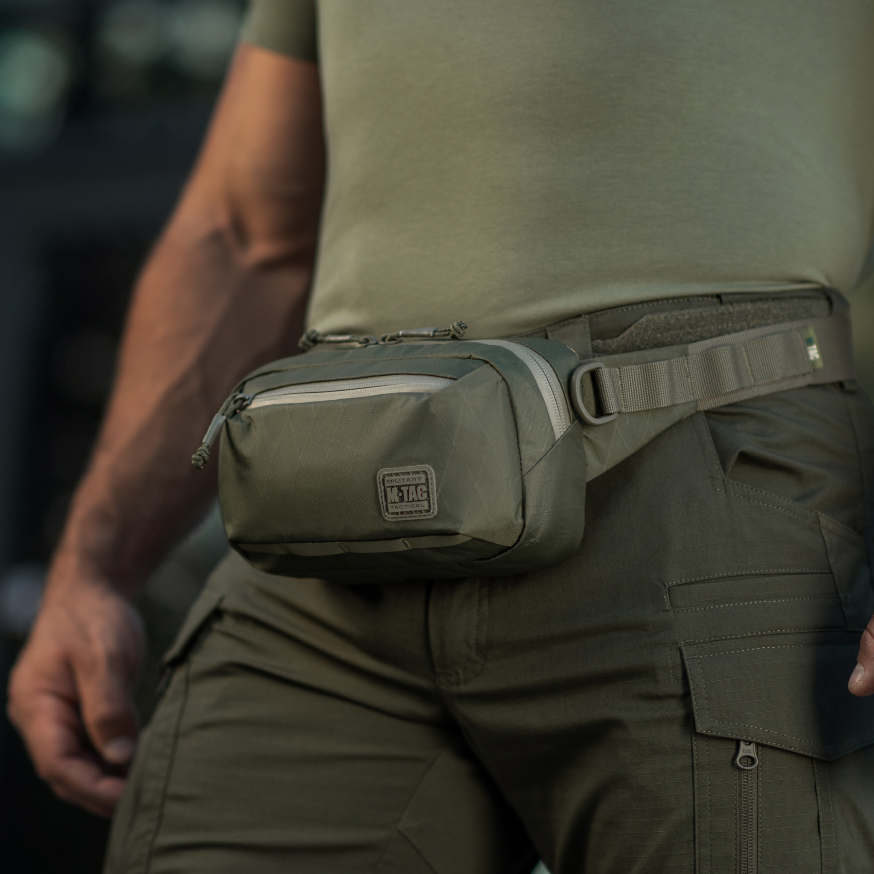 M-Tac сумка City Waist Bag X-Pac Elite Ranger Green — 18