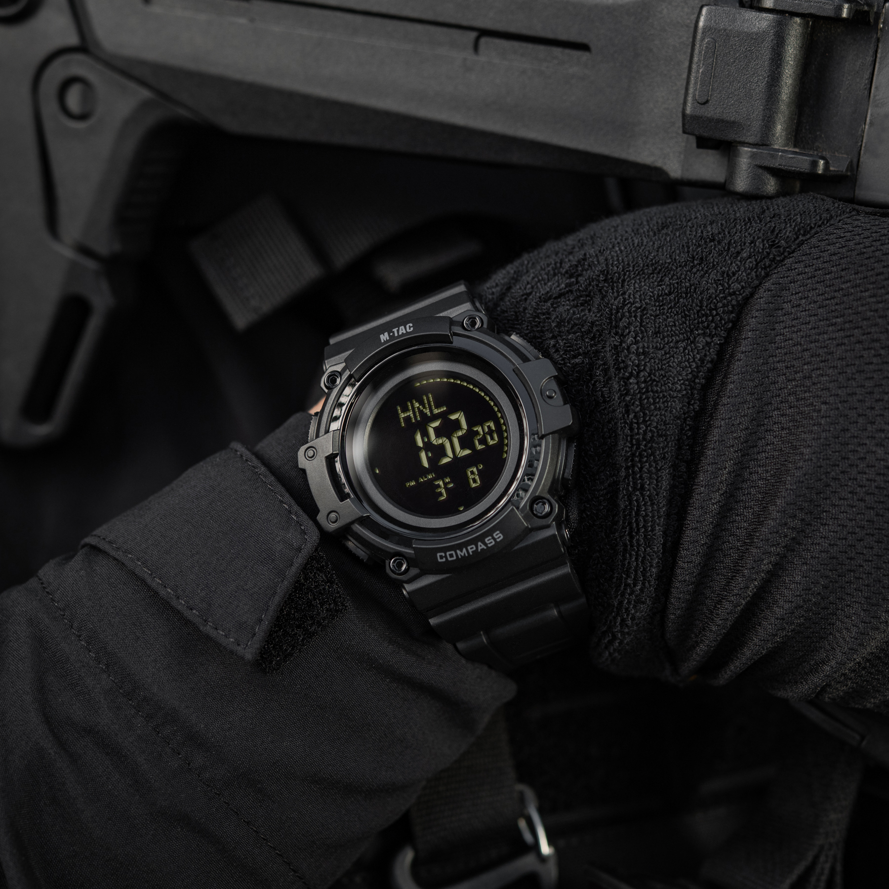 M-Tac часы тактические с компасом 2233 Black — 7