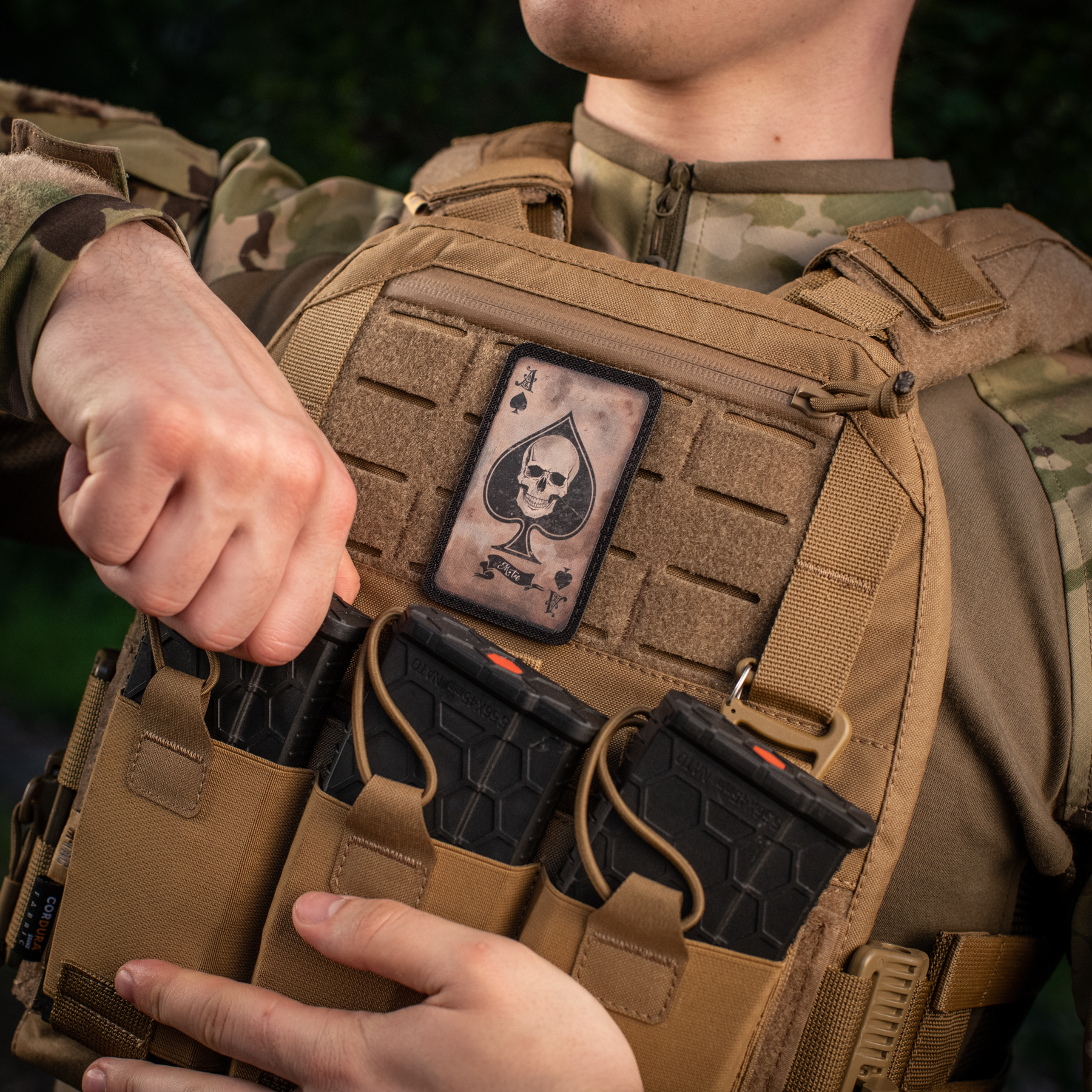 M-Tac нашивка Ace of Spades Coyote/Black — 6