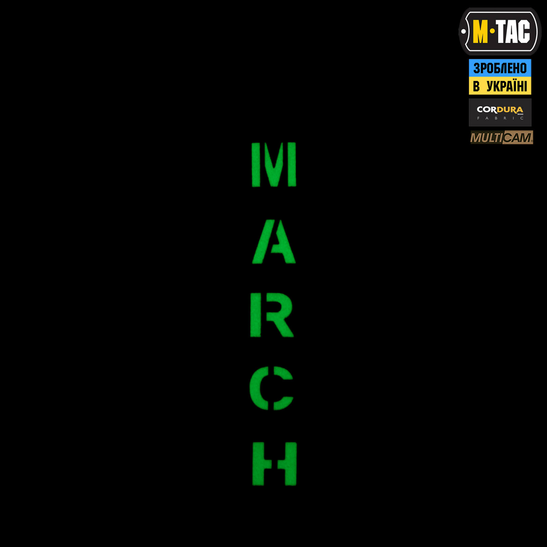 M-Tac нашивка MARCH Multicam/Green/GID — 3