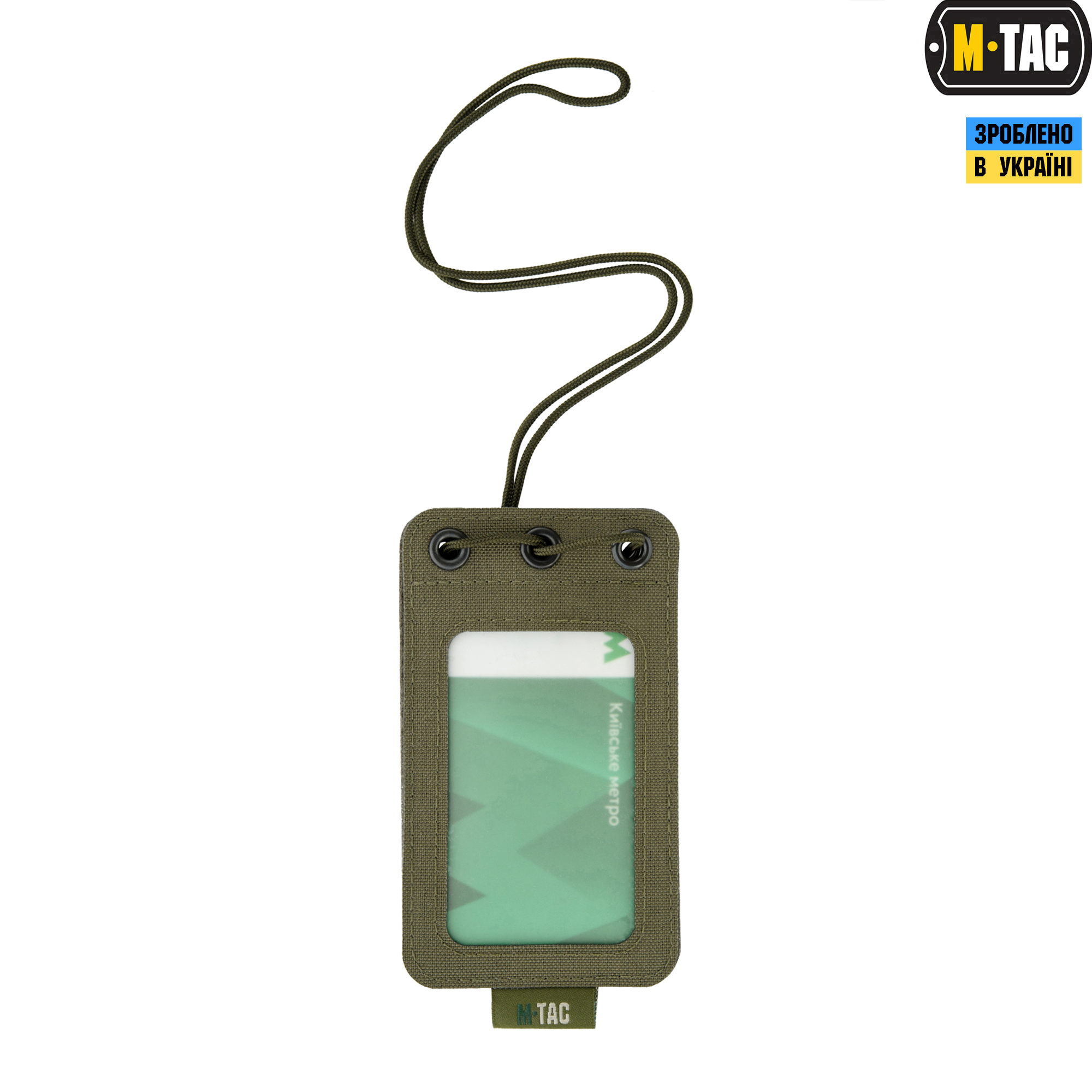 M-Tac бейдж с прозрачной панелью Ranger Green — 5