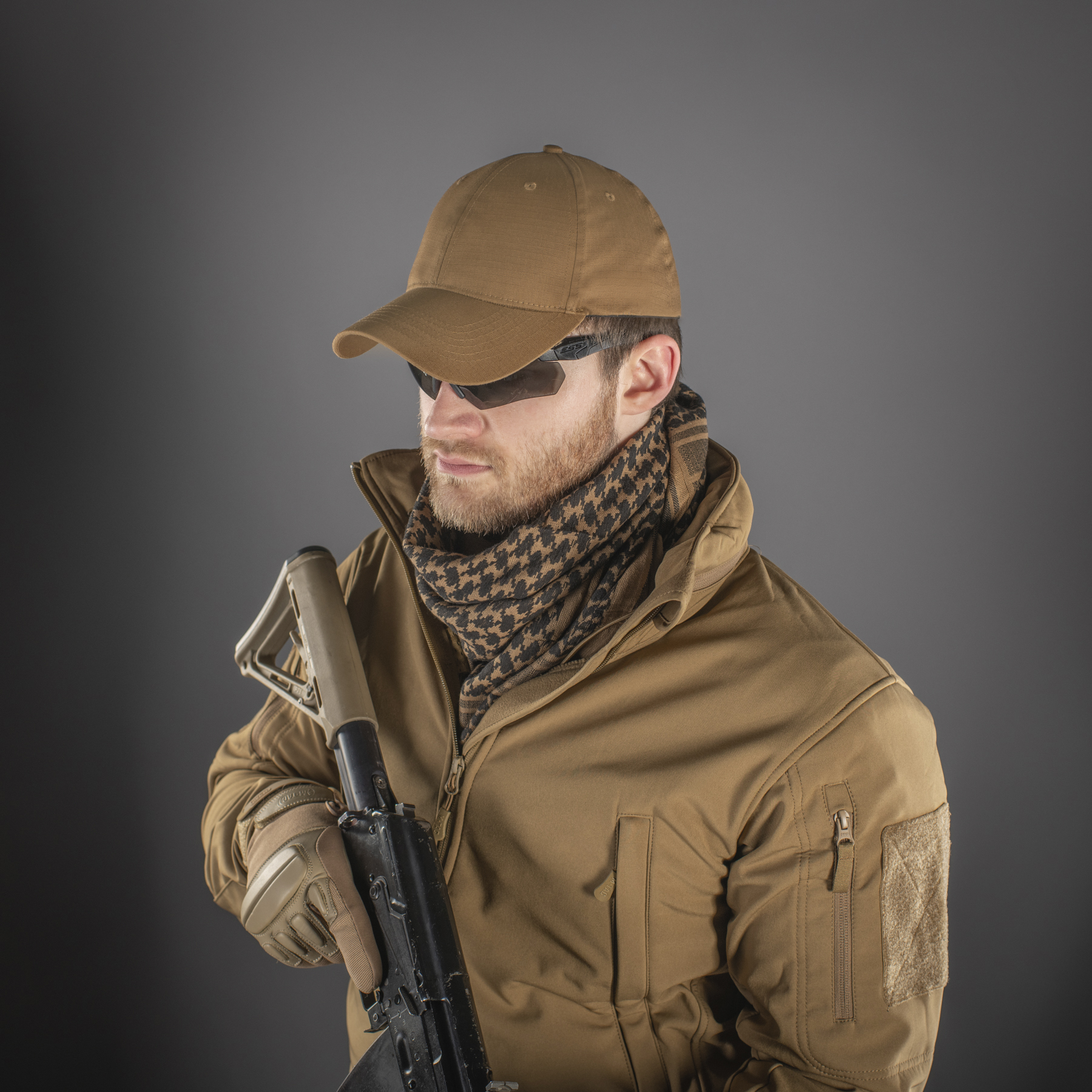 M-Tac бейсболка Elite Flex рип-стоп Coyote Brown — 9
