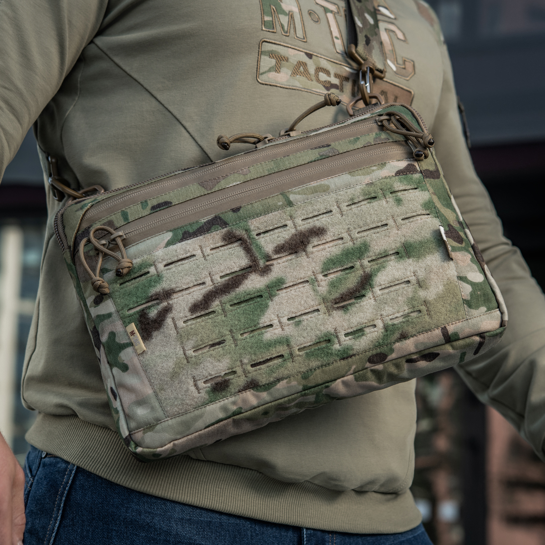 M-Tac сумка Admin Bag Large Elite с липучкой Multicam — 16