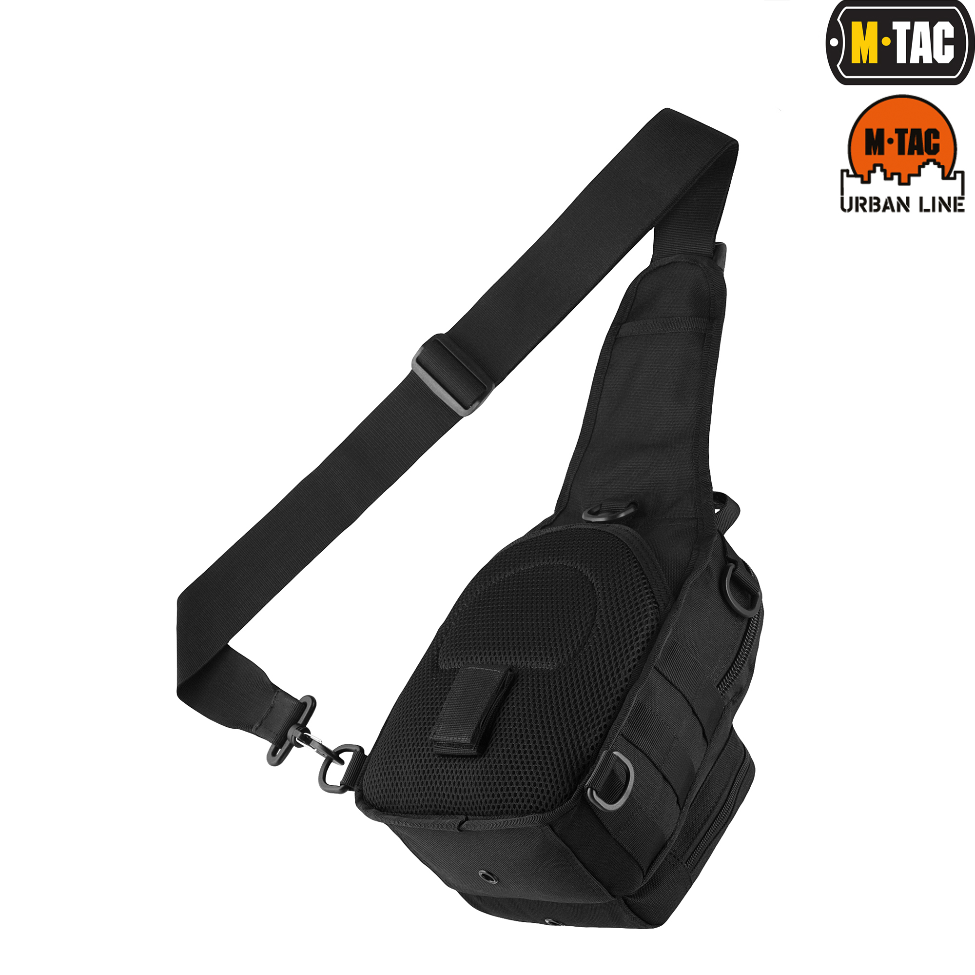 M-Tac сумка Urban Line City Patrol Fastex Bag Black — 3
