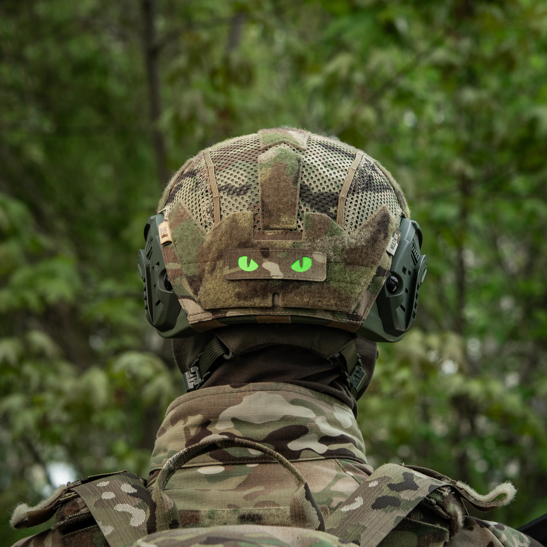 M-Tac нашивка Cat Eyes Laser Cut Multicam/Green/GID — 19