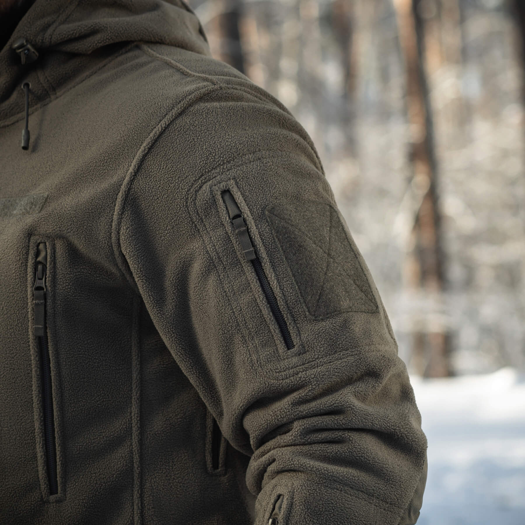 M-Tac куртка флисовая Windblock Division Gen.III Dark Olive — 37