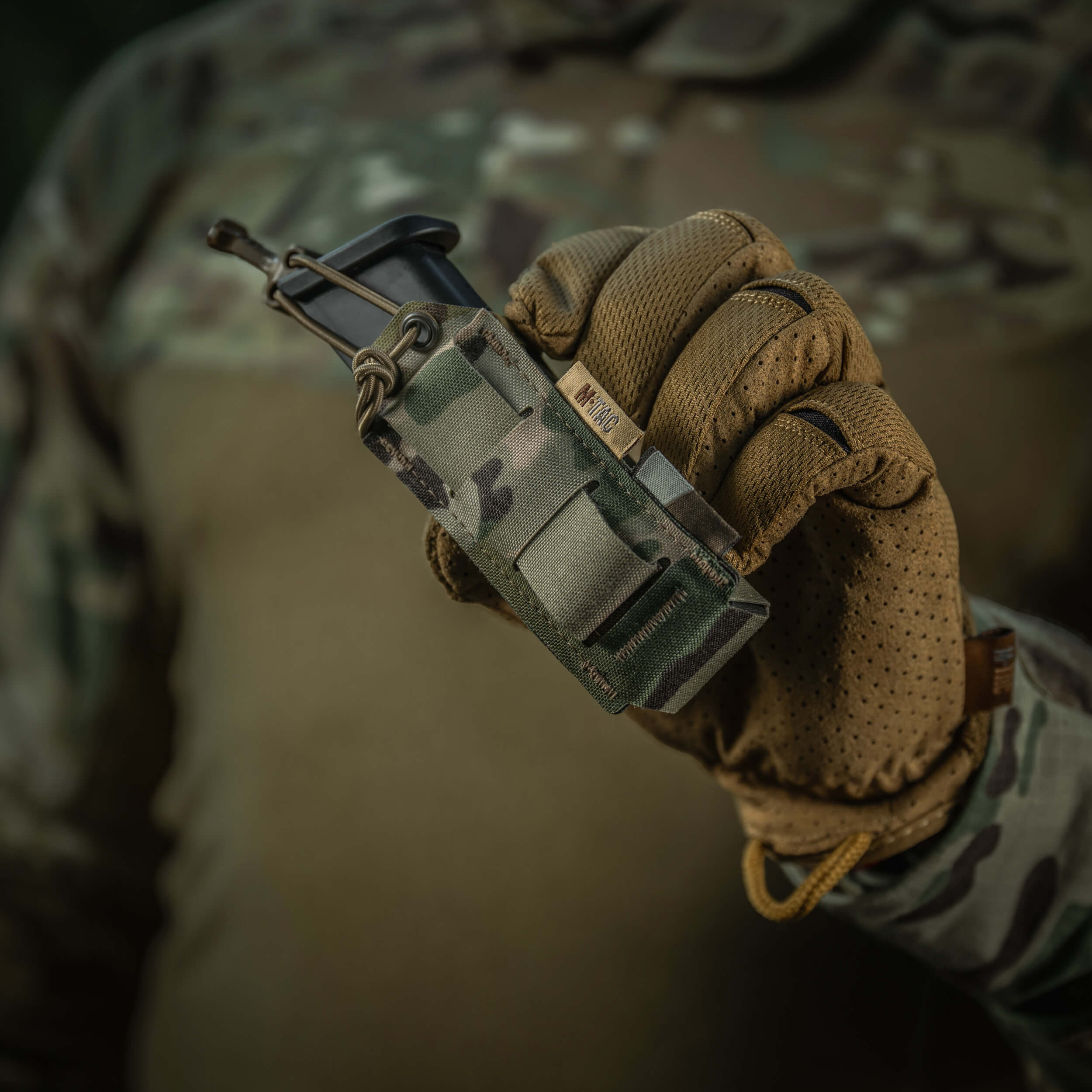 M-Tac подсумок для пистолетного магазина/мультитула Elite Gen ІІ Multicam — 11