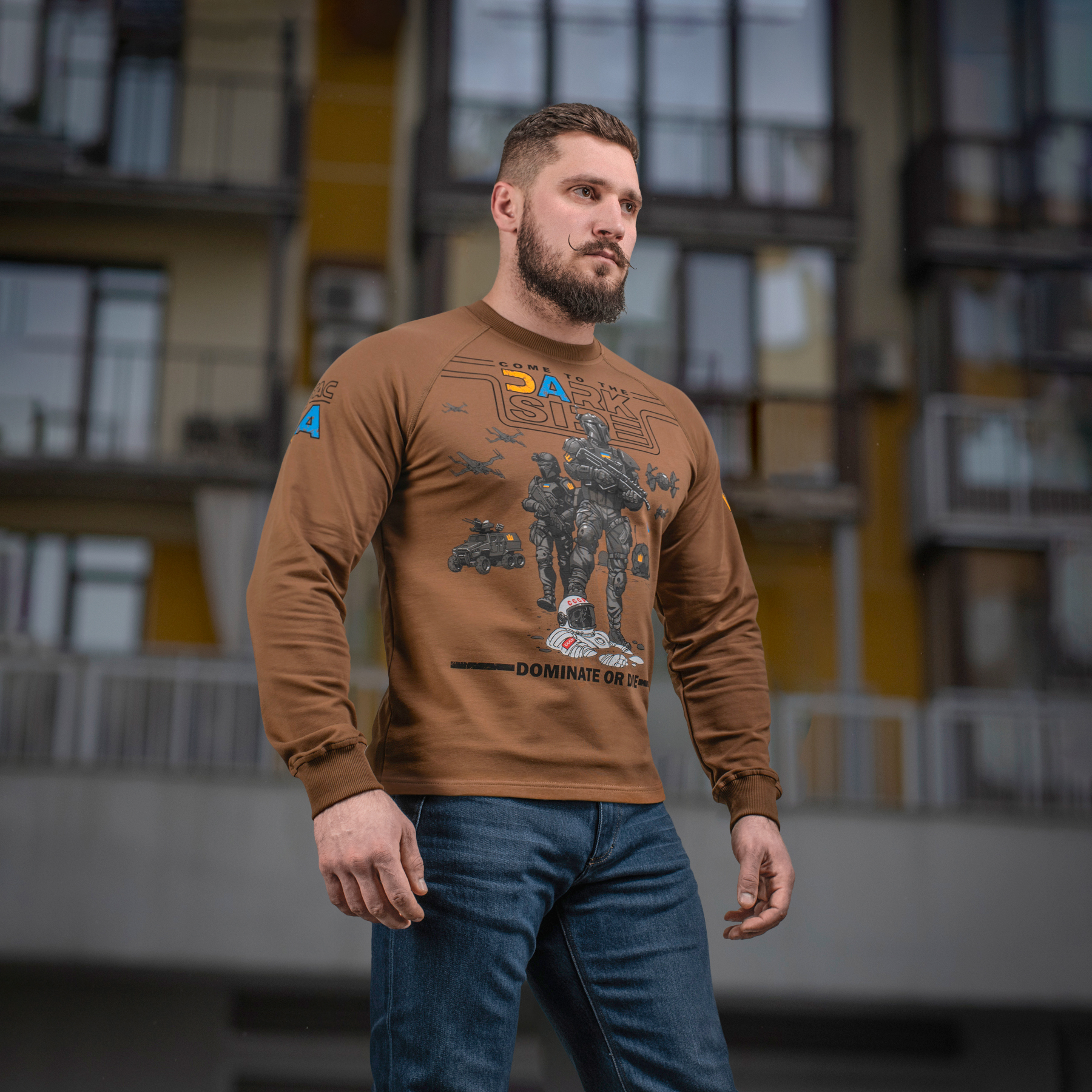 M-Tac реглан UA Side Coyote Brown — 13