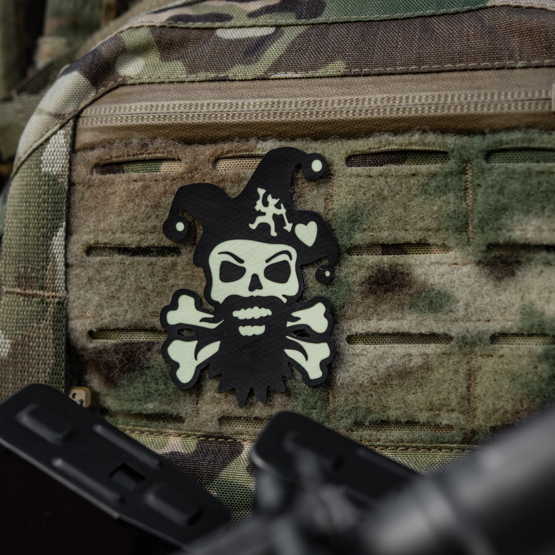 M-Tac нашивка Посміхнись Black/GID — 5