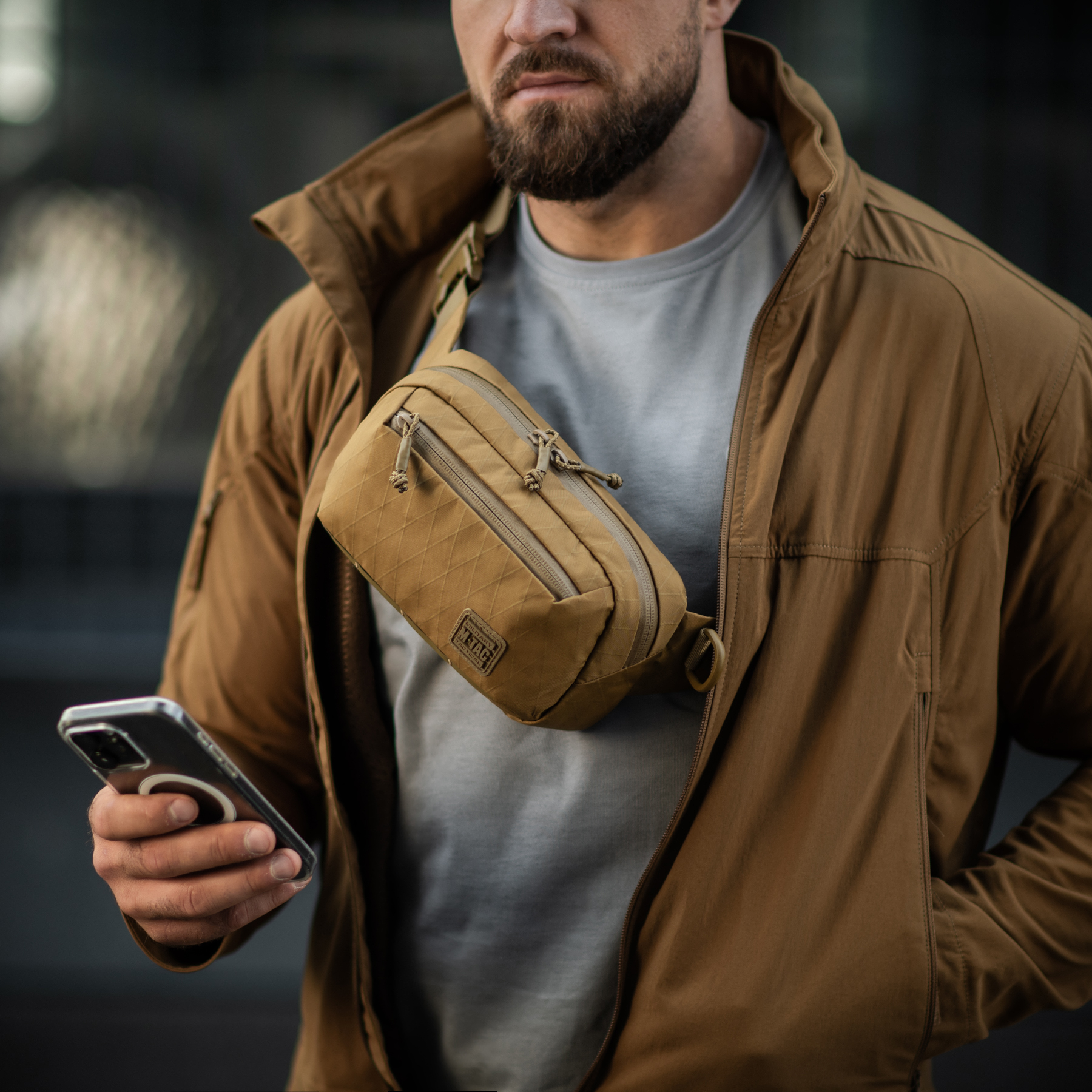 M-Tac сумка City Waist Bag X-Pac Elite Coyote — 12