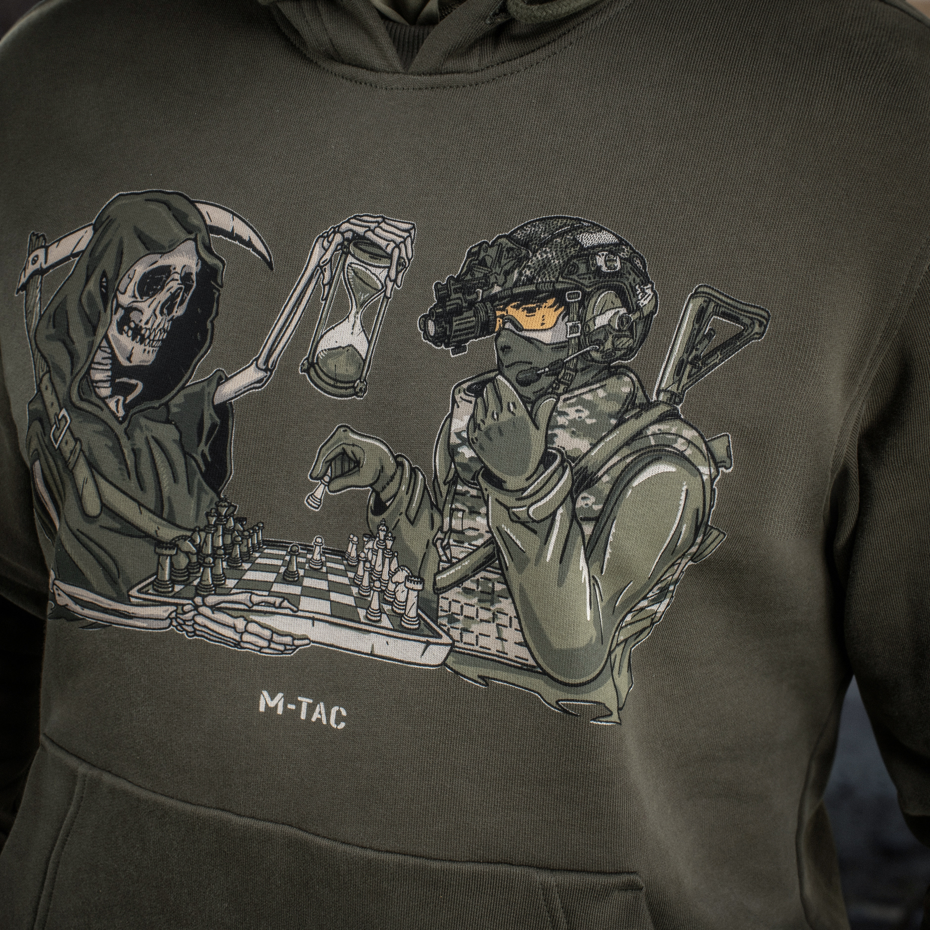 M-Tac кофта Hoodie Time Oversize Hard Ranger Green — 21