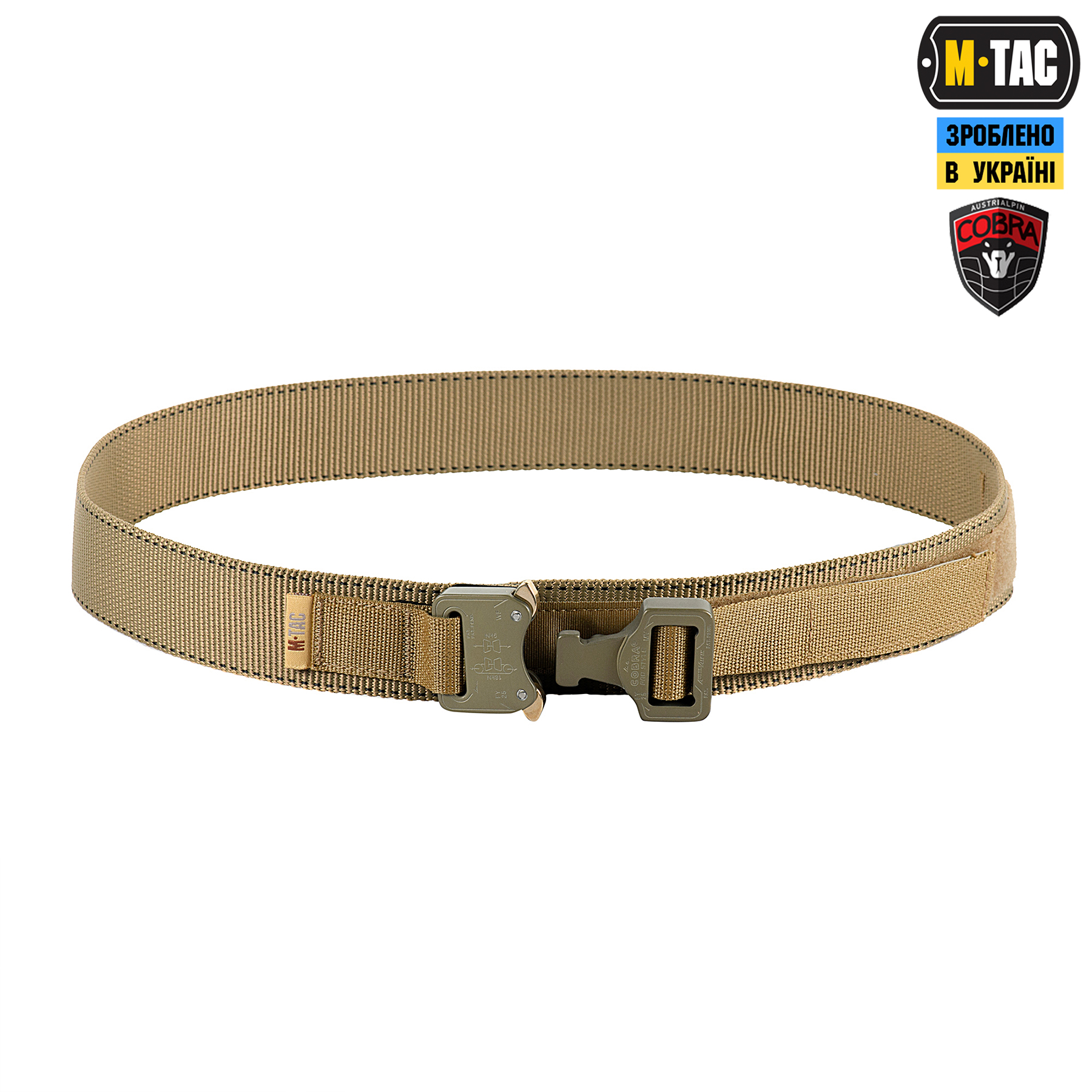 M-Tac ремень Cobra Buckle Belt Coyote — 3