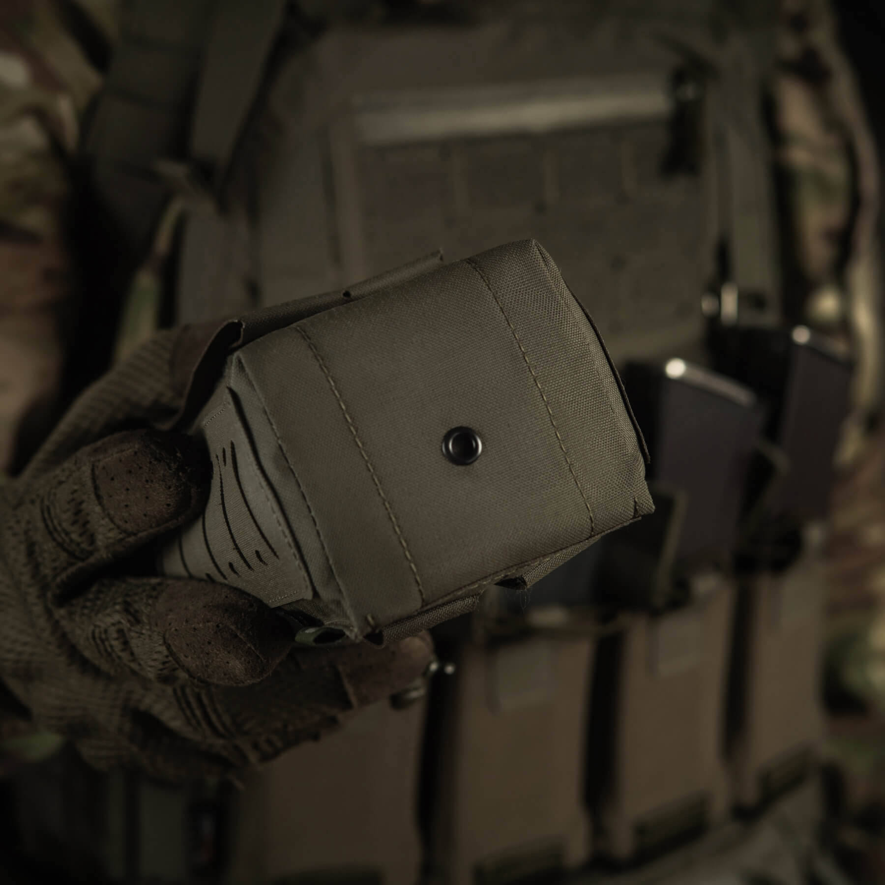 M-Tac подсумок медицинский вертикальный Small Gen.II Elite Ranger Green — 13