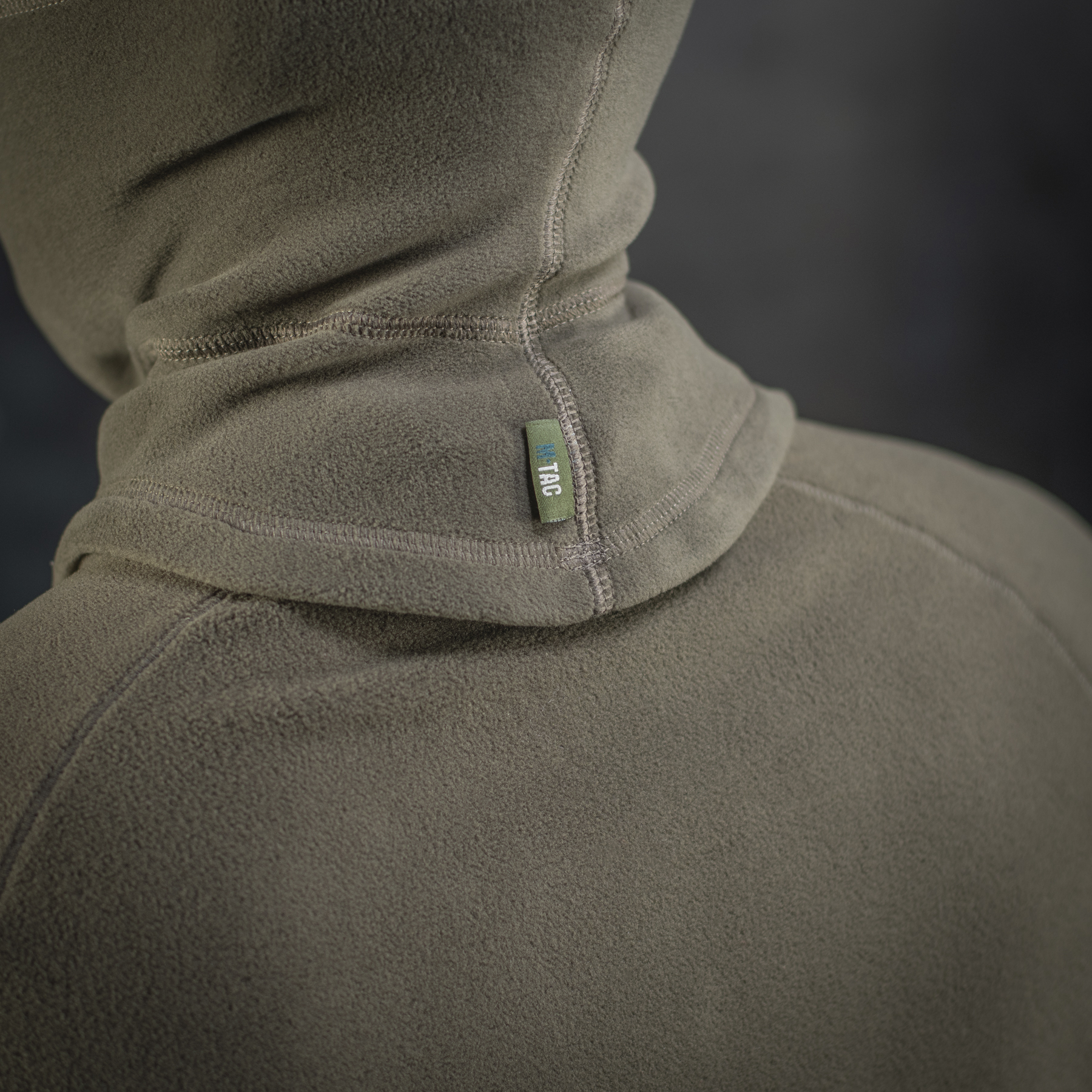 M-Tac шарф-труба анатомический Polartec Dark Olive — 12