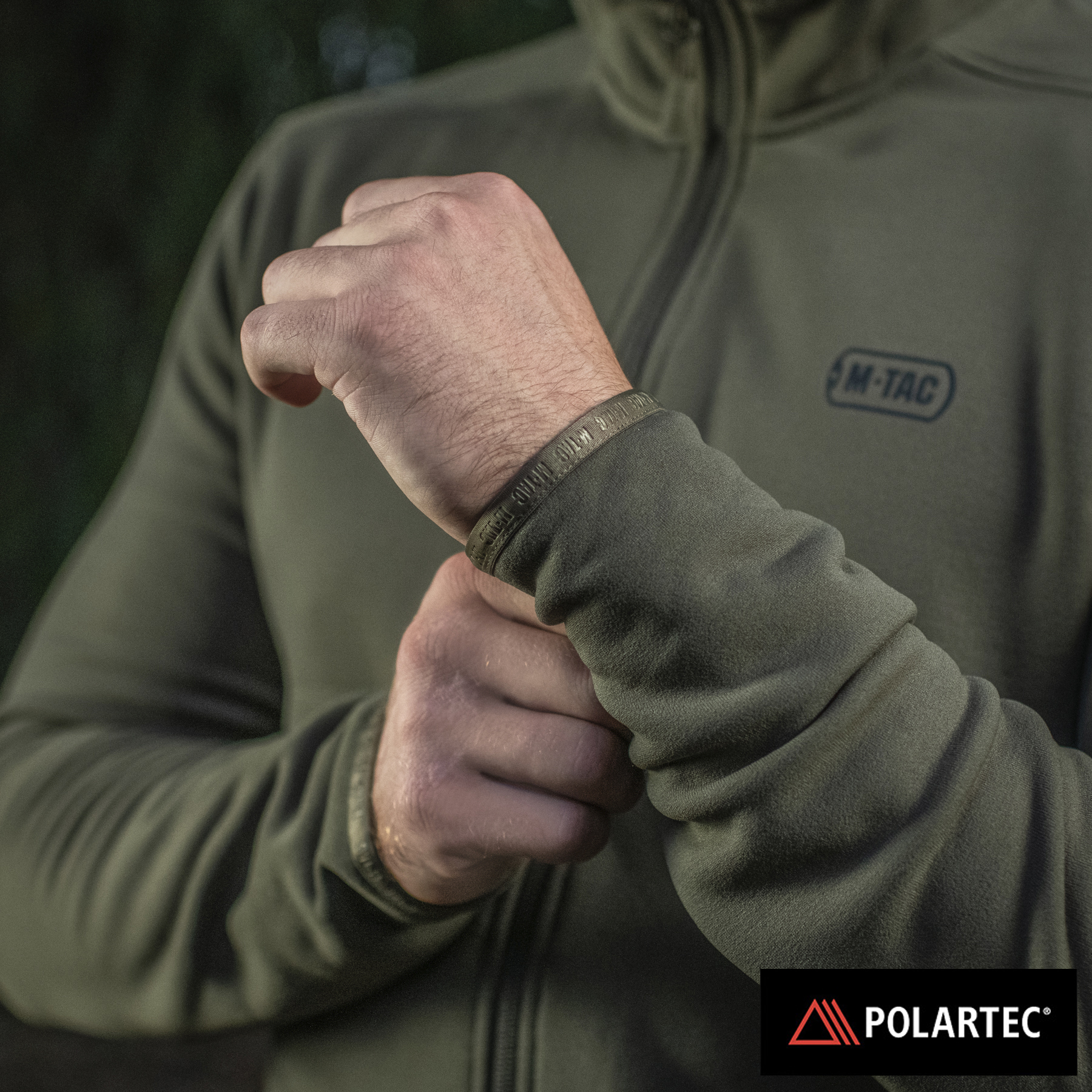 M-Tac кофта Shadow Fleece Polartec Olive — 16