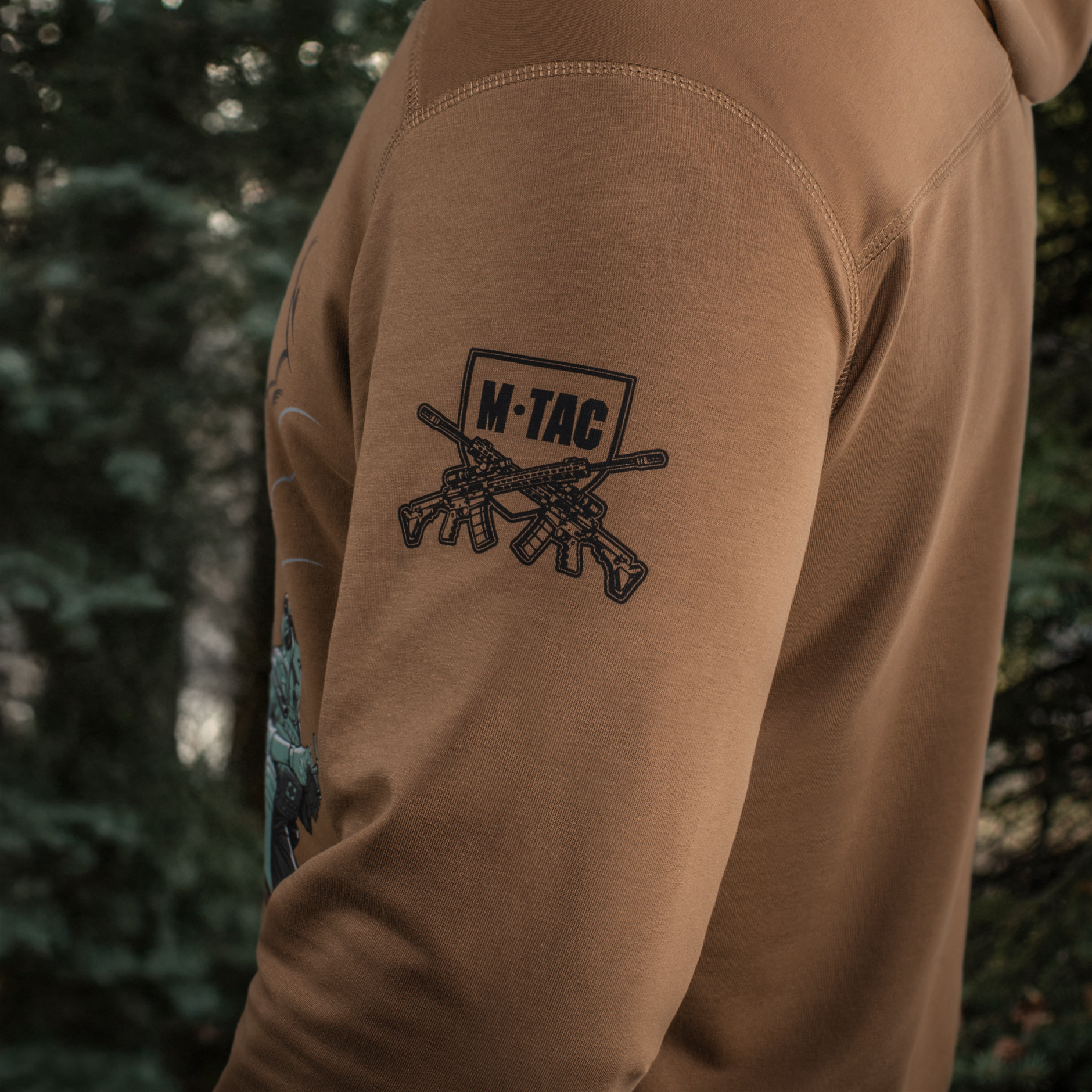 M-Tac кофта Hoodie Freedom Coyote Brown — 25