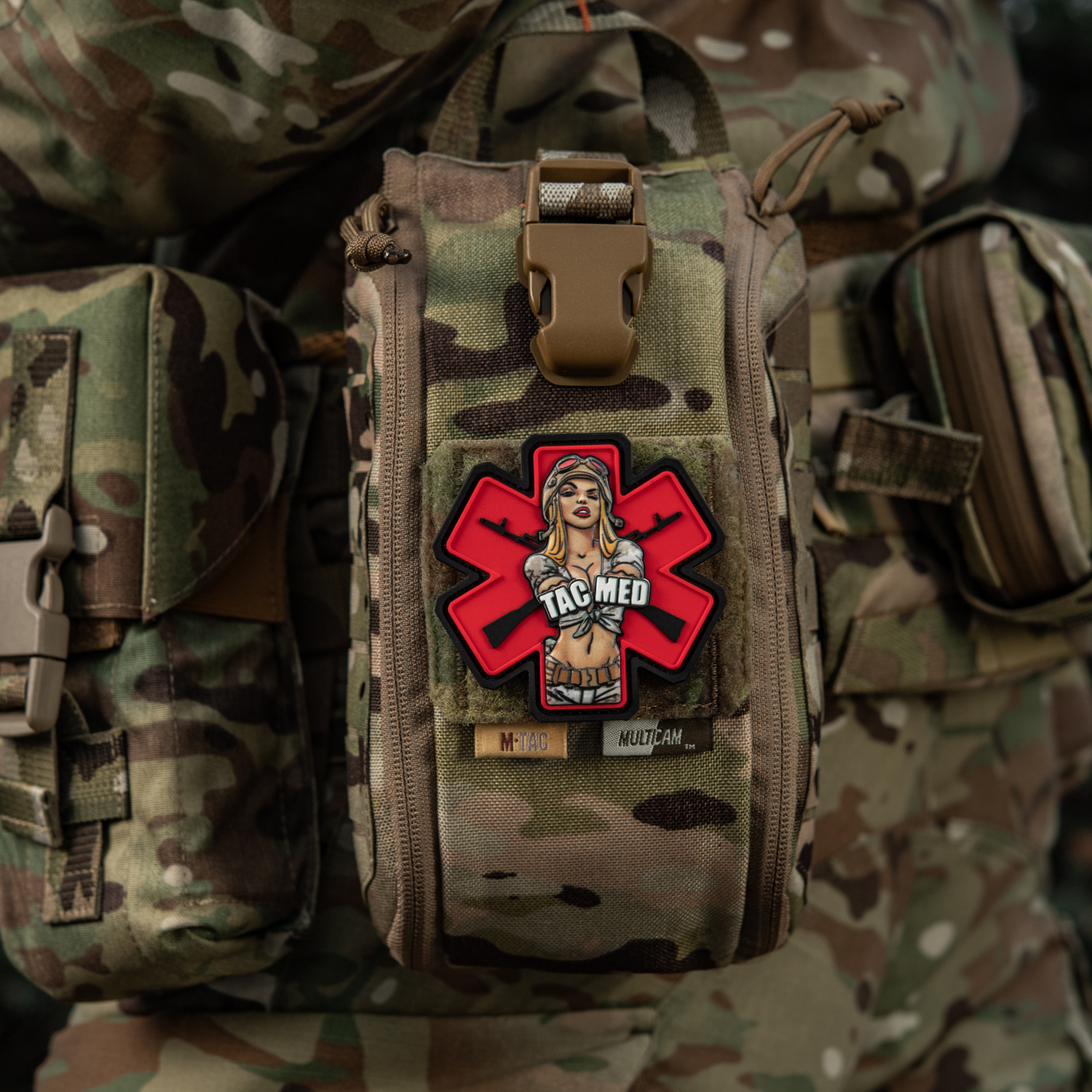 M-Tac нашивка TacMed PVC MC — 5