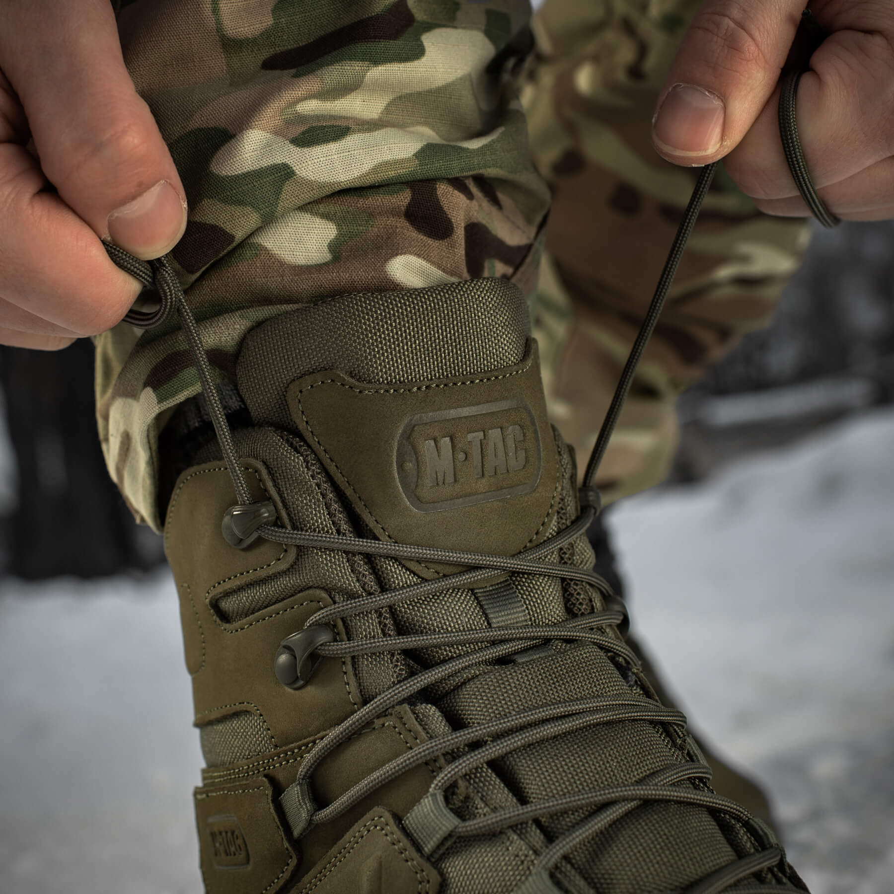 M-Tac ботинки полевые с утеплителем Winter Cross Ranger Green — 31