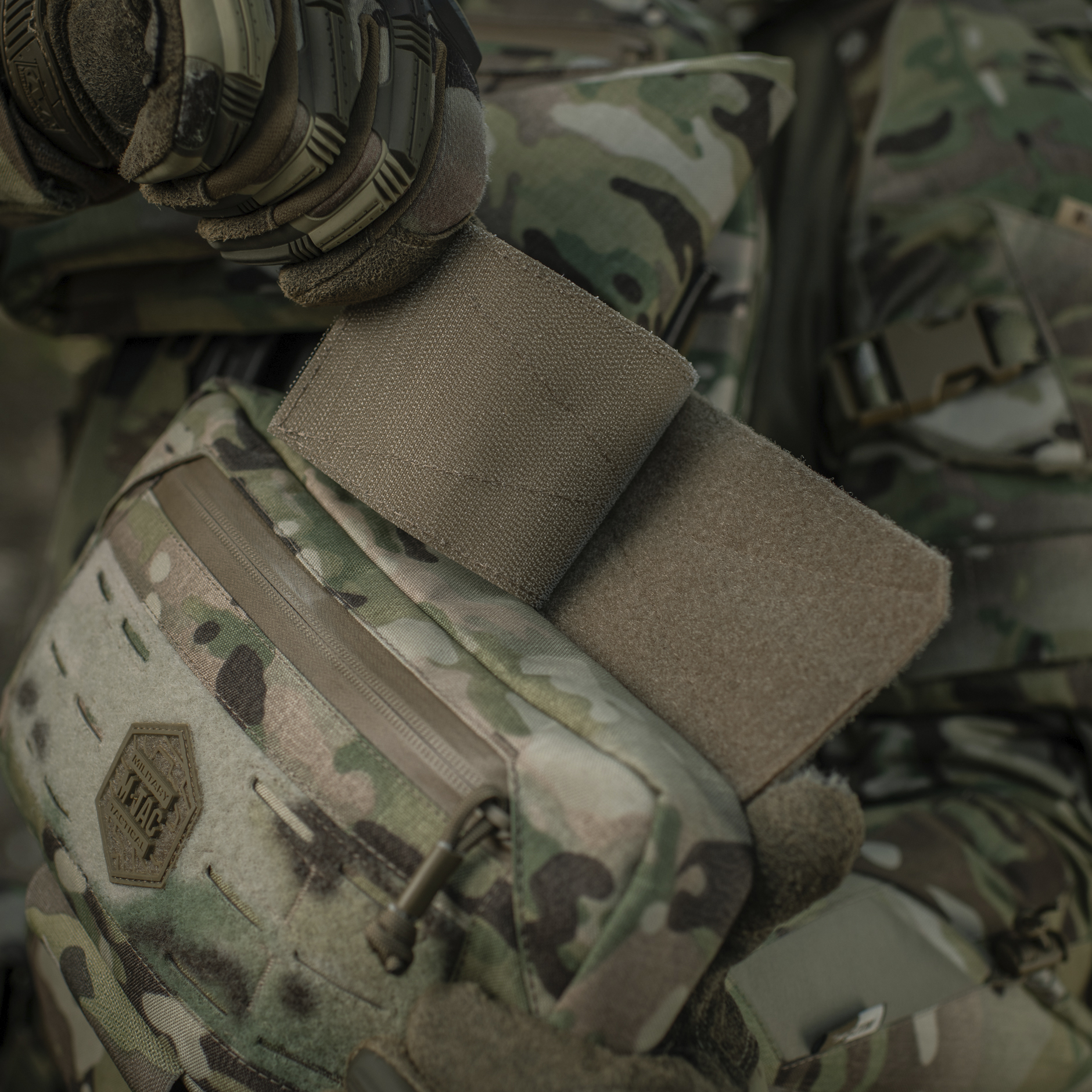 M-Tac защита живота с баллистическим пакетом 1 класс защиты (FMS) Multicam — 38