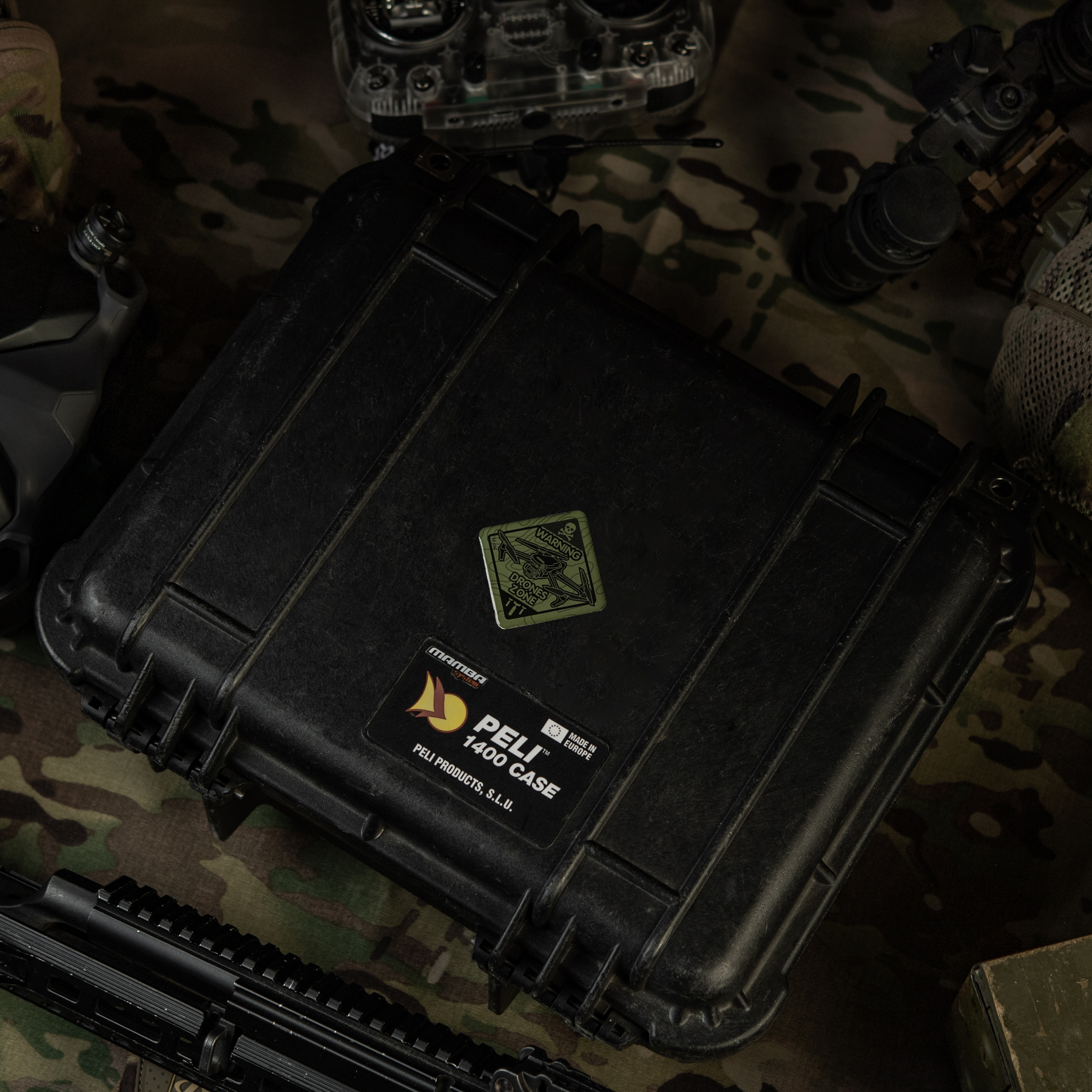 M-Tac наклейка обємна Drones Zone Olive — 6