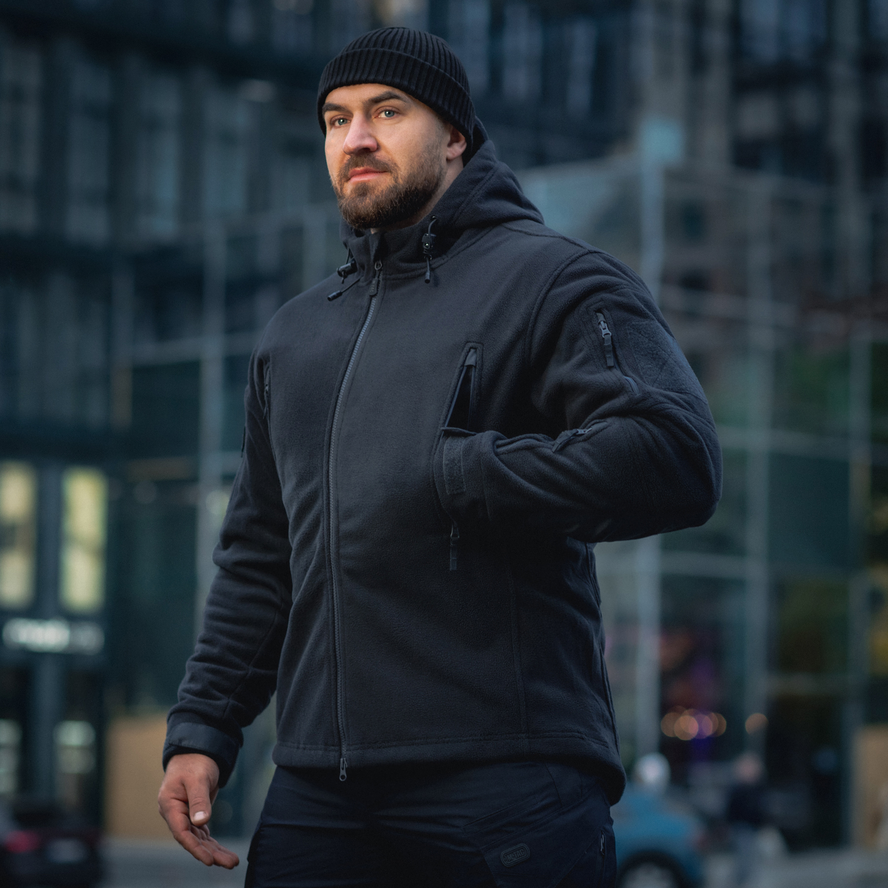 M-Tac куртка флисовая Windblock Division Gen.II Dark Navy Blue — 24