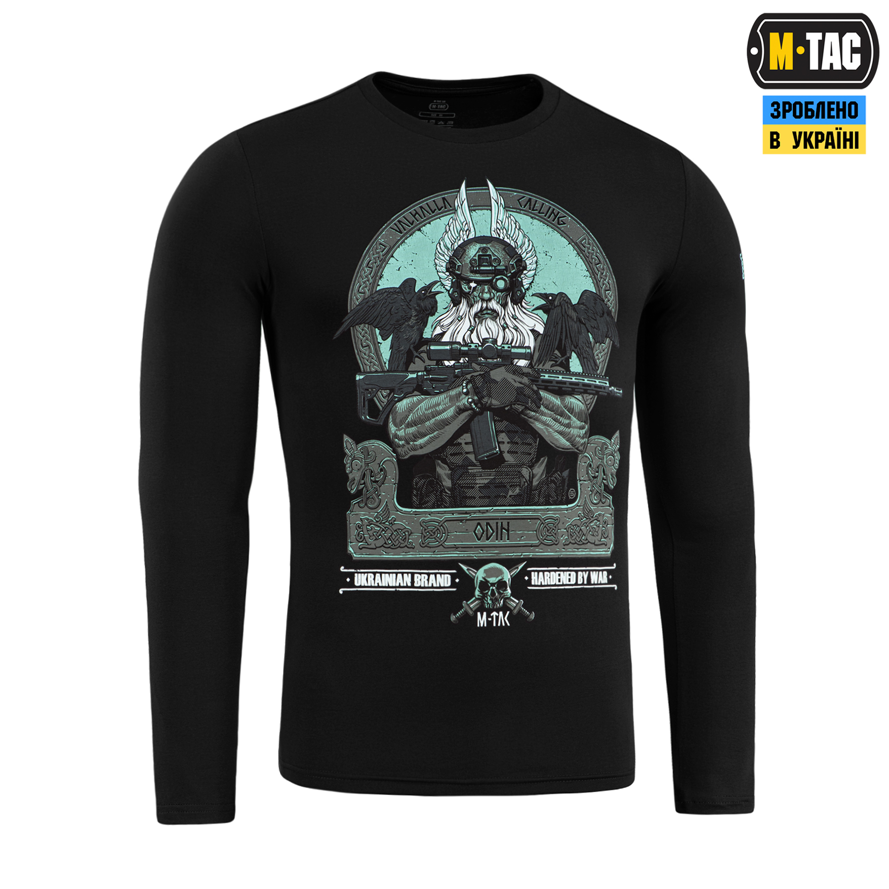 M-Tac футболка Odin Mystery длинный рукав Black — 4