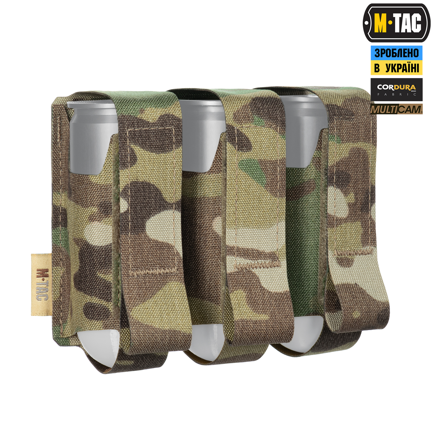 M-Tac подсумок ВОГ на 3 гранаты Multicam — 5